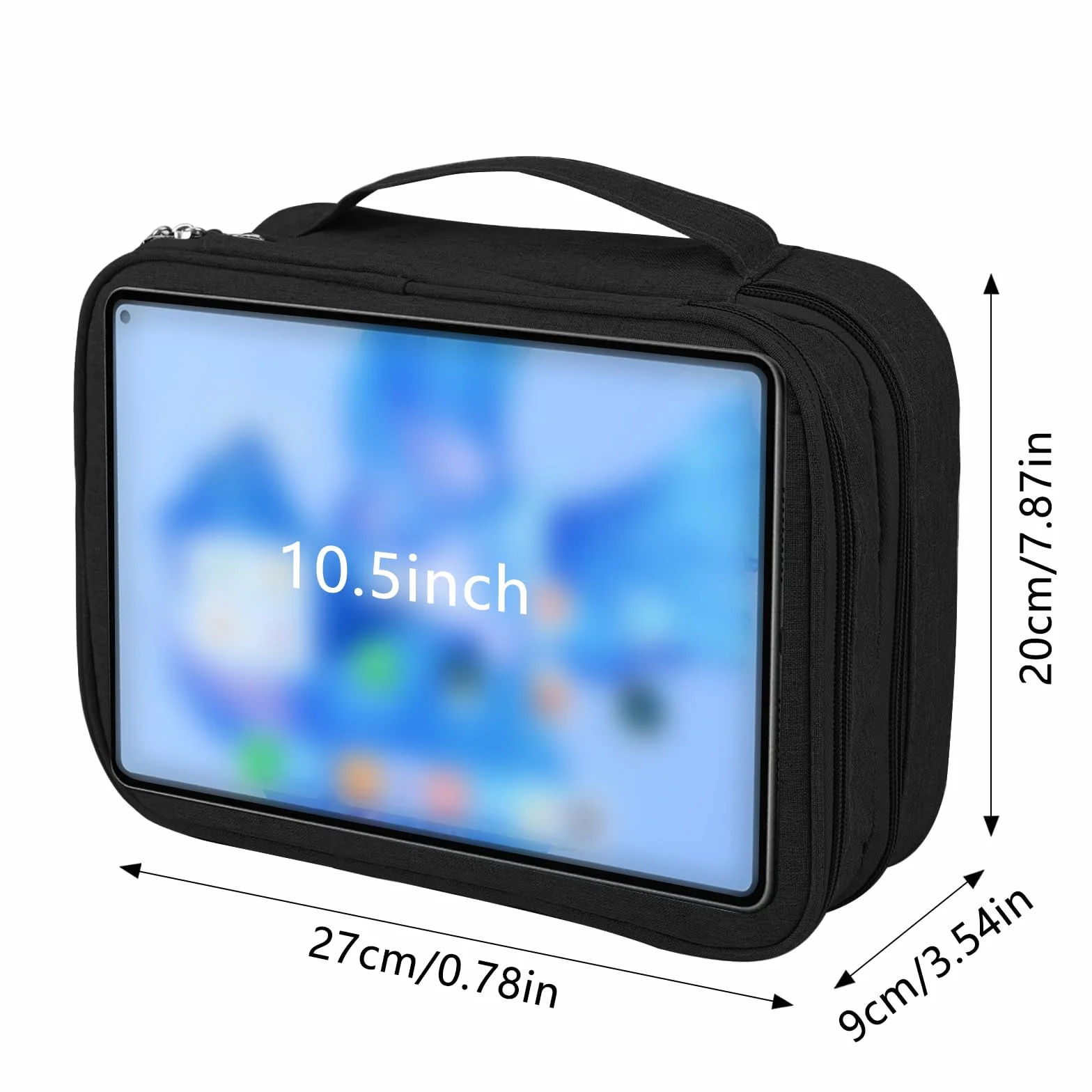 ãLauviomify Organizer Cavi,Viaggio Accessori Organizzatore Custodia, Borsa per Gadget Elettronica Portatile per MacBook Adattatore, Cavo, Scheda SD, Caricatore, Mouse, Banca di Potere, Chiavetta USB