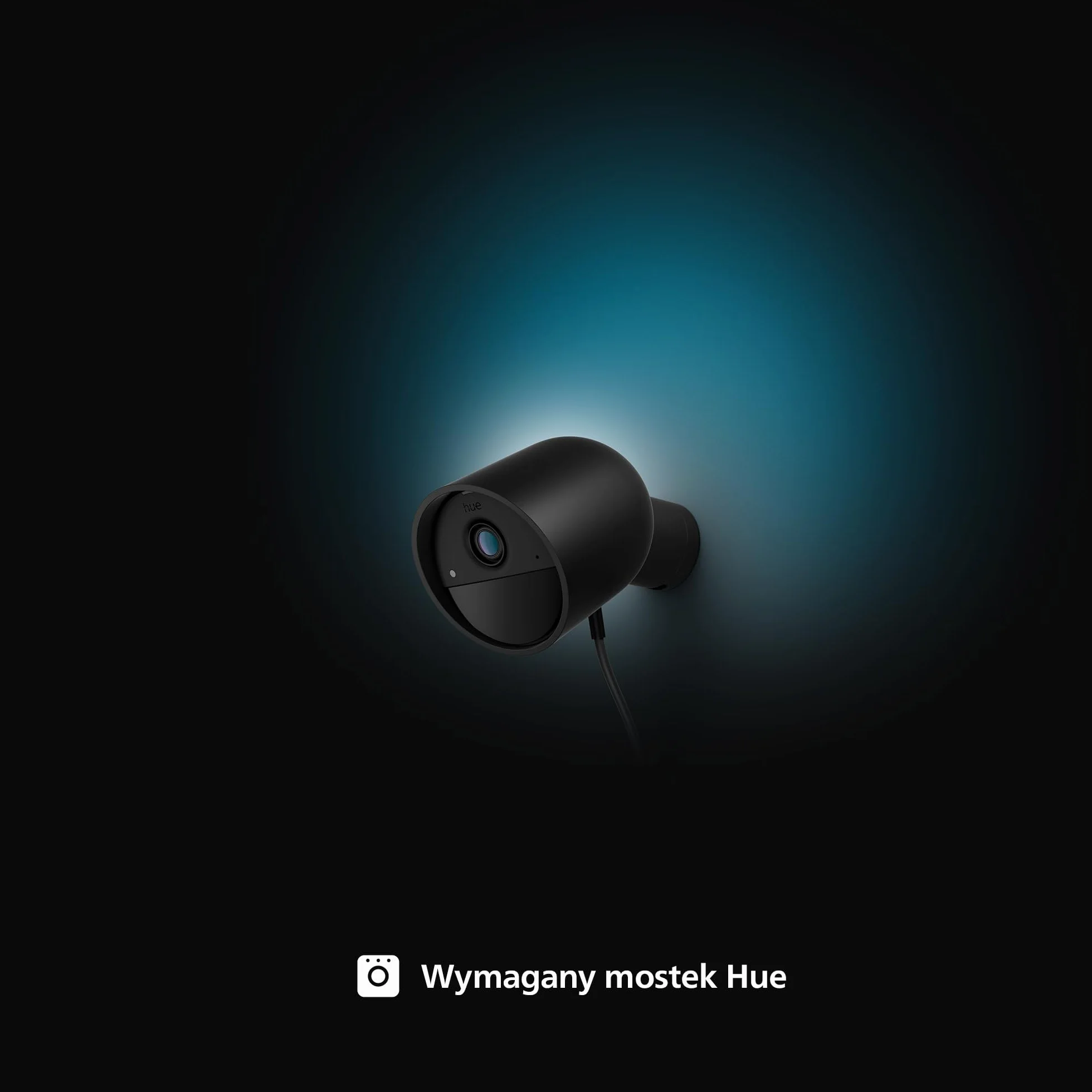 Philips Hue Raven Kamera przewodowa czarna