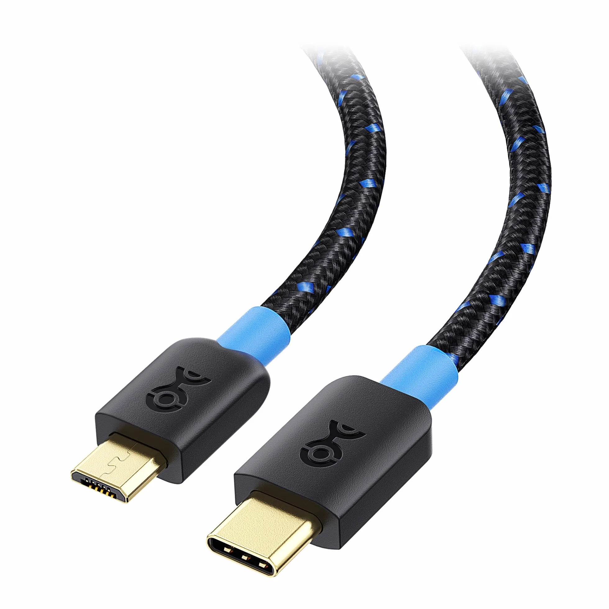 Cable Matters Kabel USB C do Micro USB (kabel Micro USB do USB-C) z plecioną osłoną 1 m w kolorze czarnym