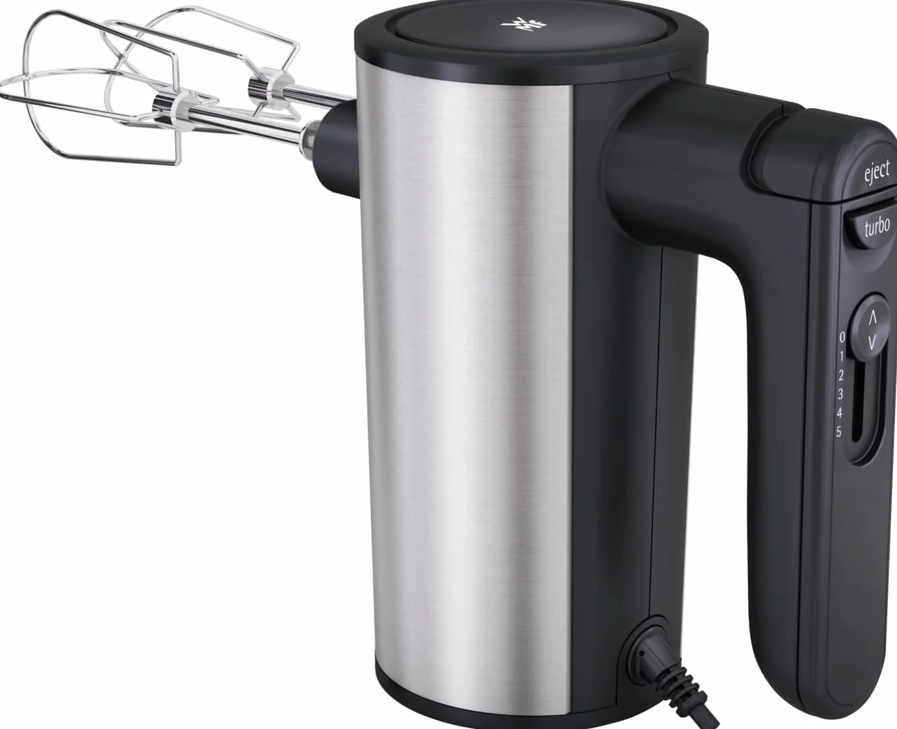WMF Kult X Edition mikser ręczny 400 W 5 stopni prędkości turbo Cromargan matowy czarny
