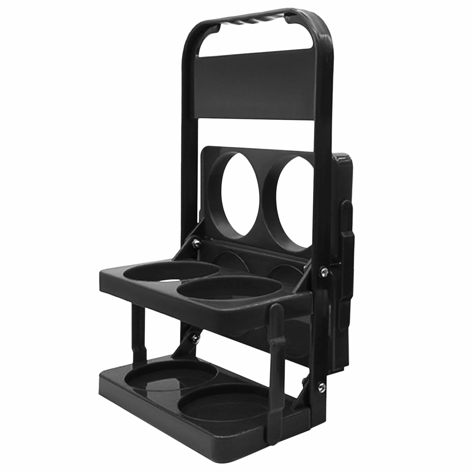 Foldable Wine Holder Rack Bottle Carrier 12.6x7.48x7.09 inches Beer Basket Cup for Gym Outdoor