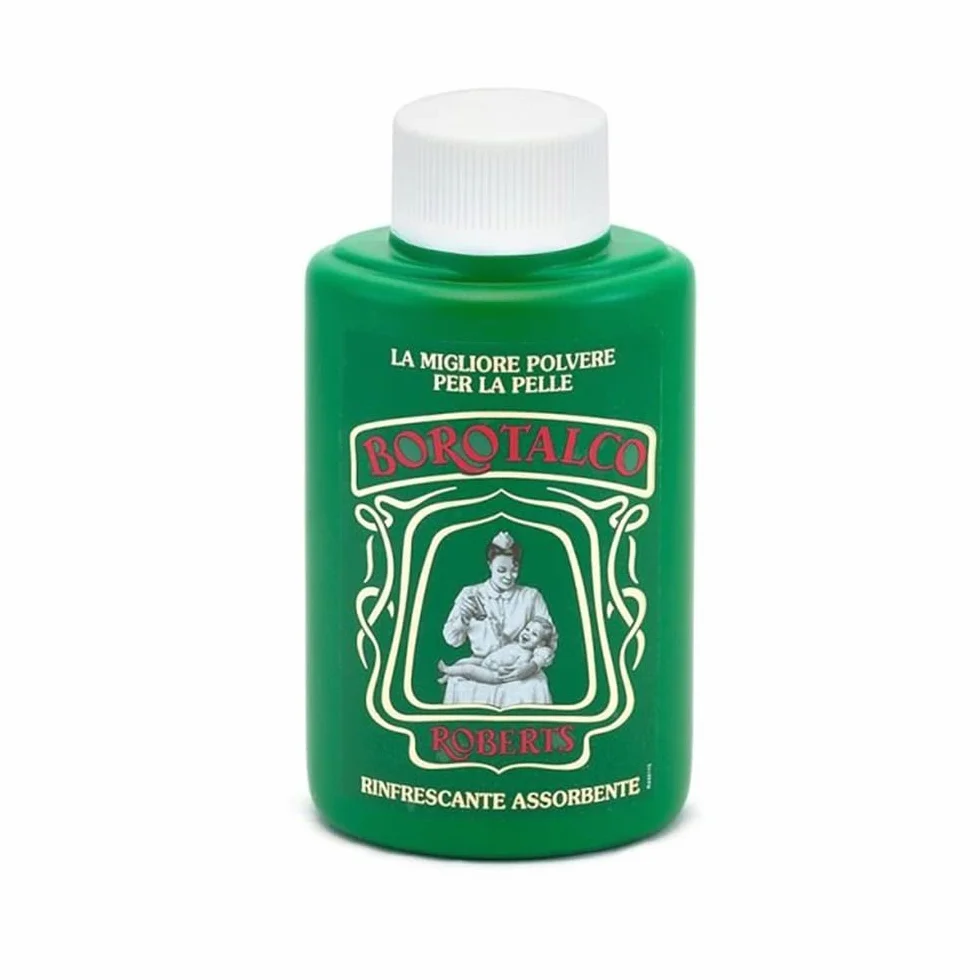 3 x BOROTALCO ROBERTS puder do ciała 100 g talk w puszce