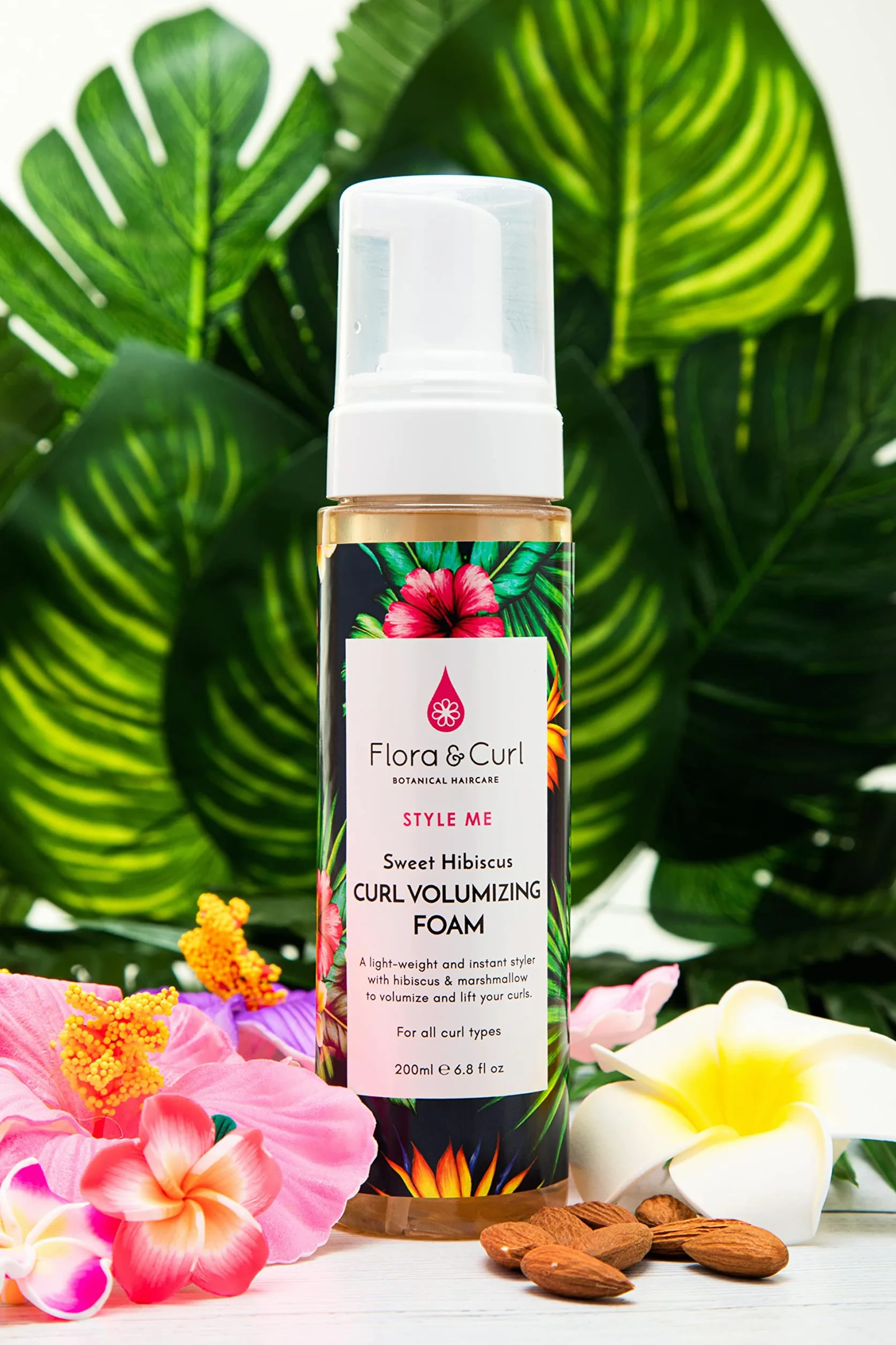Sweet hibiscus curl volumizing foam 200ml