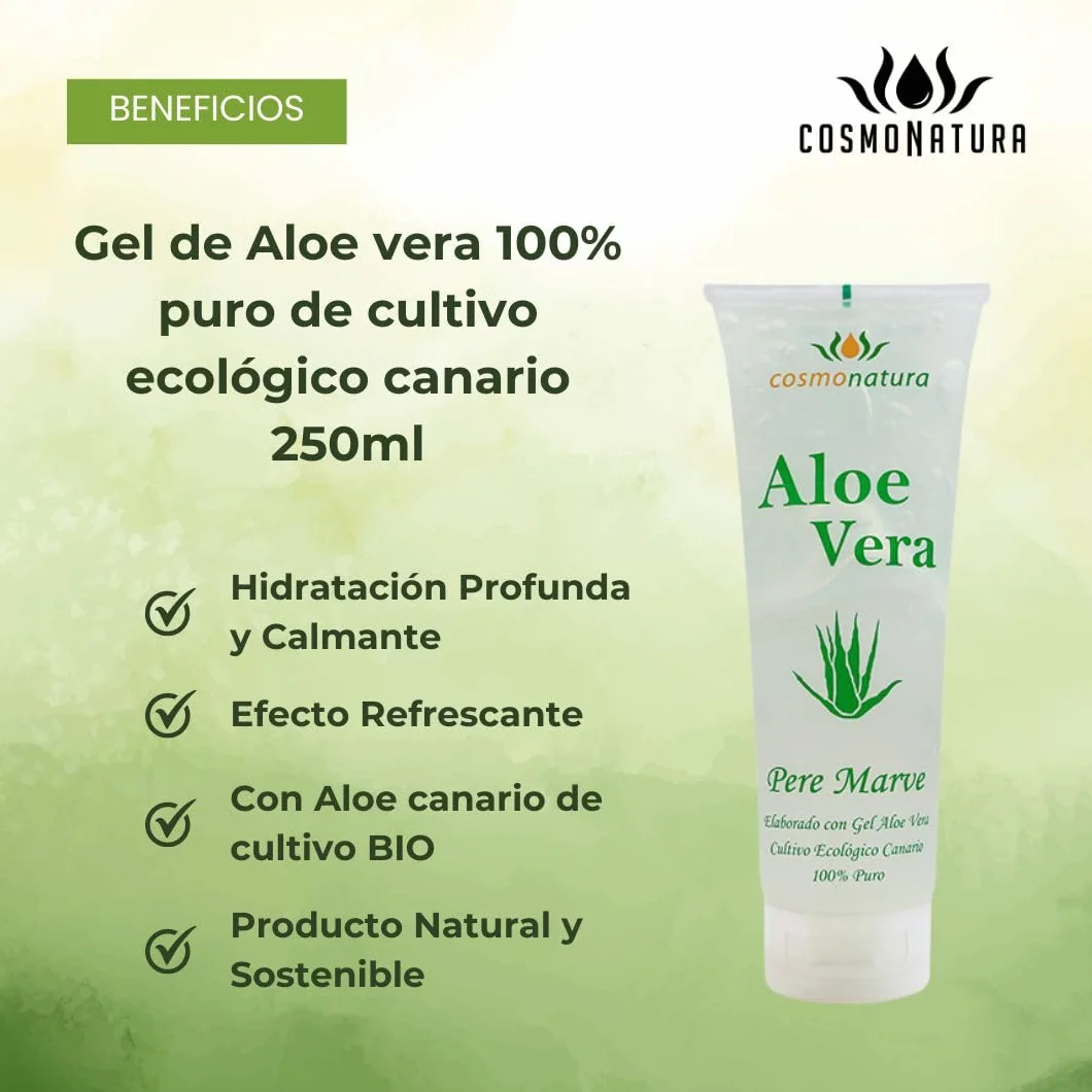 40140 Aloe Vera żel 100%, 1 opakowanie (1 x 250 ml)