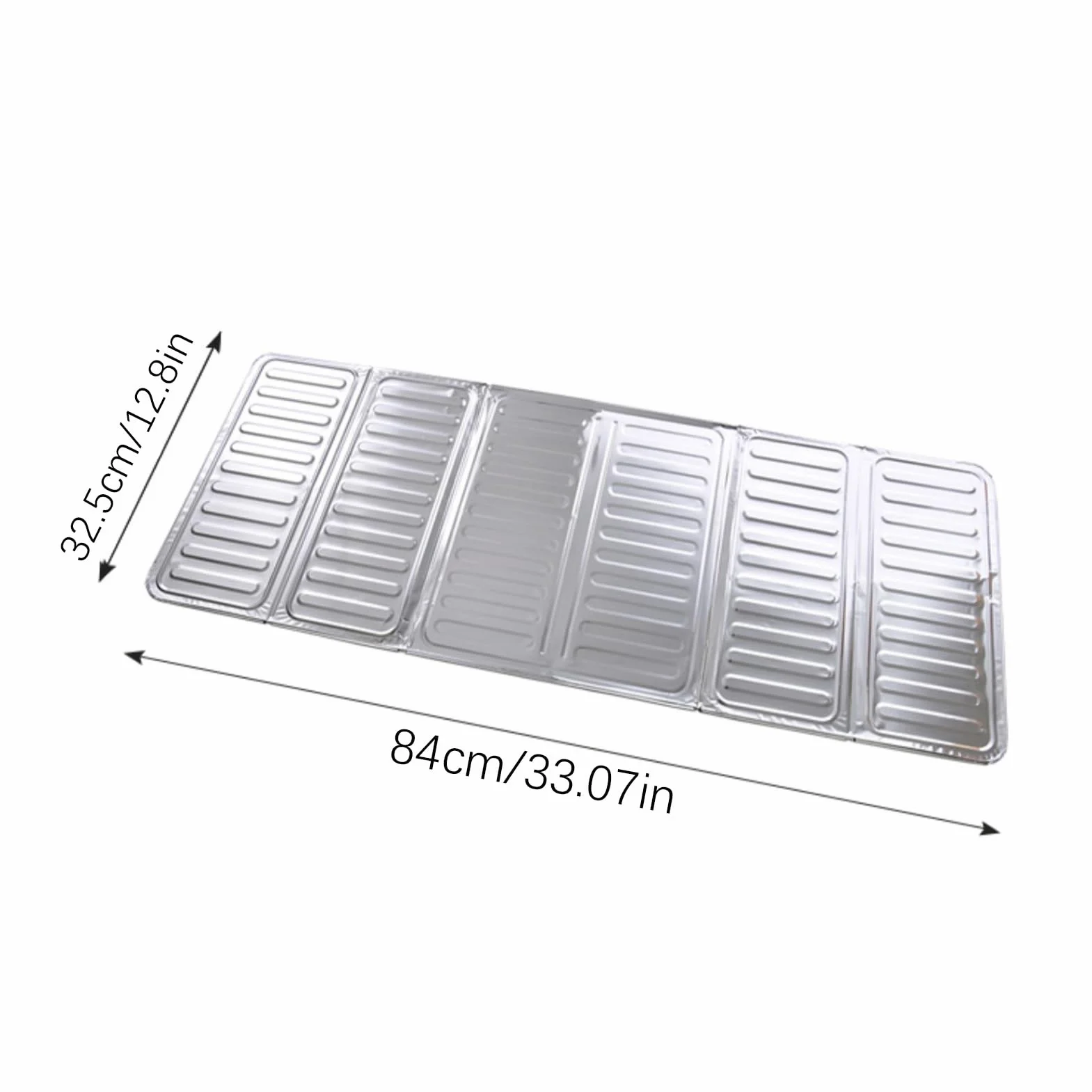 Stove Oil Baffle Foldable Grease Splatter Shield 12,8 x 33,07 cala Odporna na Wysokie Temperatury Ochrona Ściany