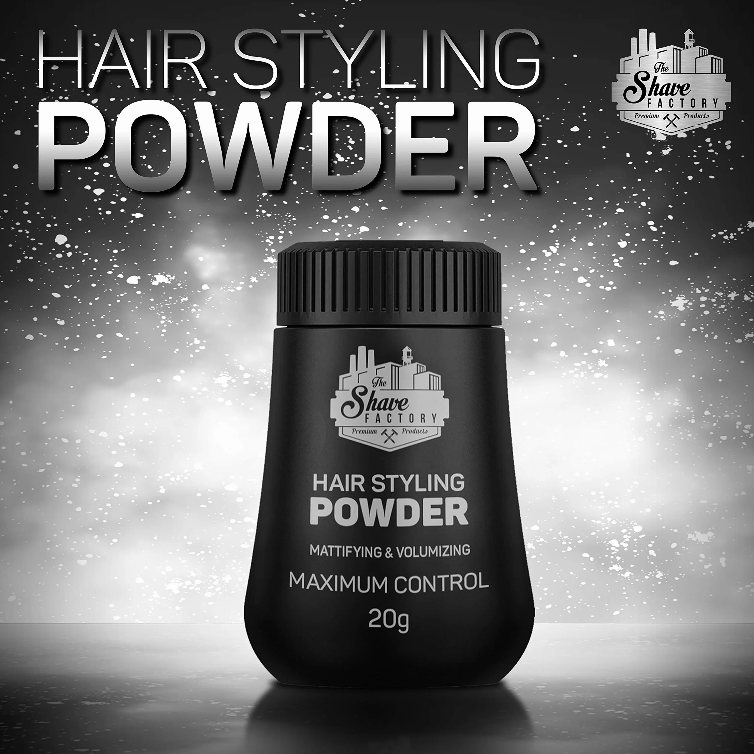 The Shave Factory - Maximum Control Hair Styling Powder - Puder do stylizacji włosów 20g