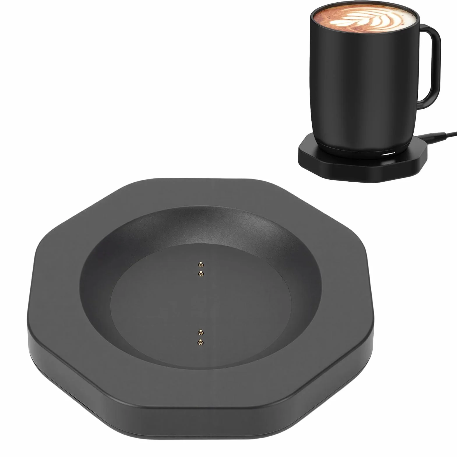 Greensen Podkładka Ładowania do Ember Smart Mug 2 i Mug 2+, Antypoślizgowa Stacja Ładowania