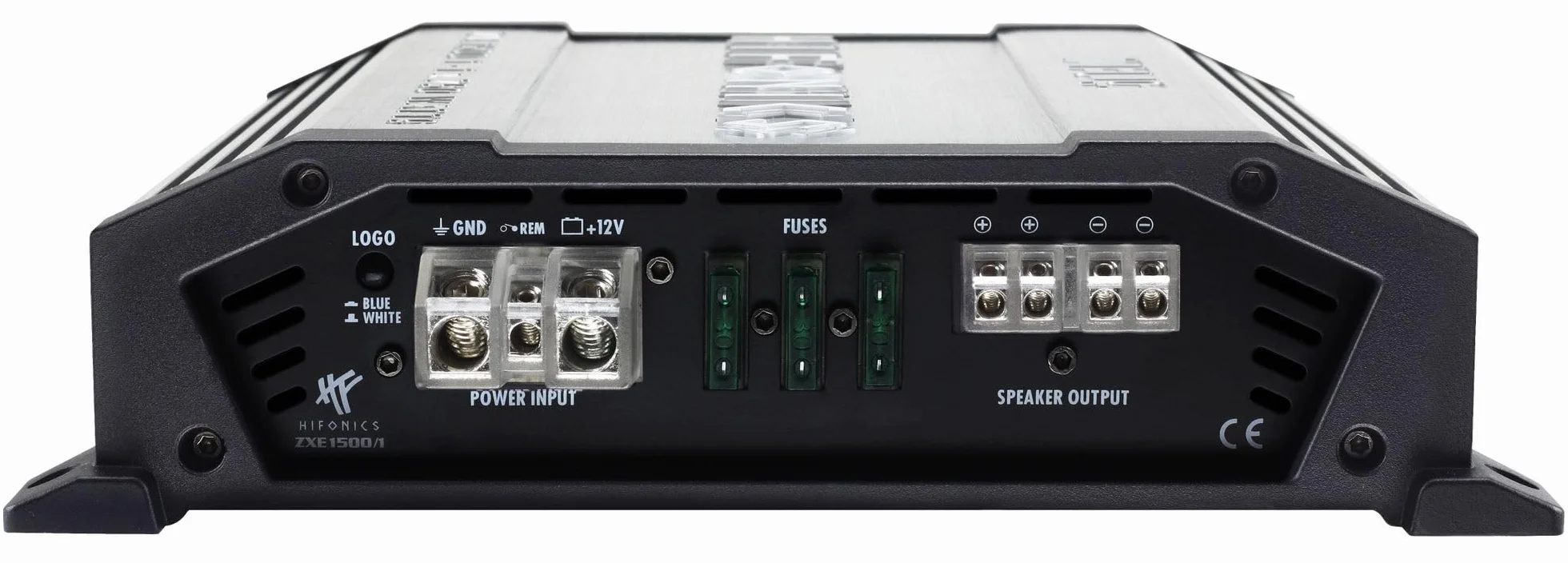 Hifonics ZXE1500/1 | 750 W RMS Mono cyfrowy wzmacniacz monoblokowy 12 V wzmacniacz samochodowy subwoofer pilot zdalnego sterowania
