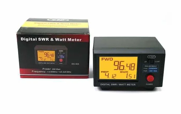 KPO DG503-MAX Cyfrowy SWR+Watymetr HF/VHF/UHF 200 W (KPODG503MAX)