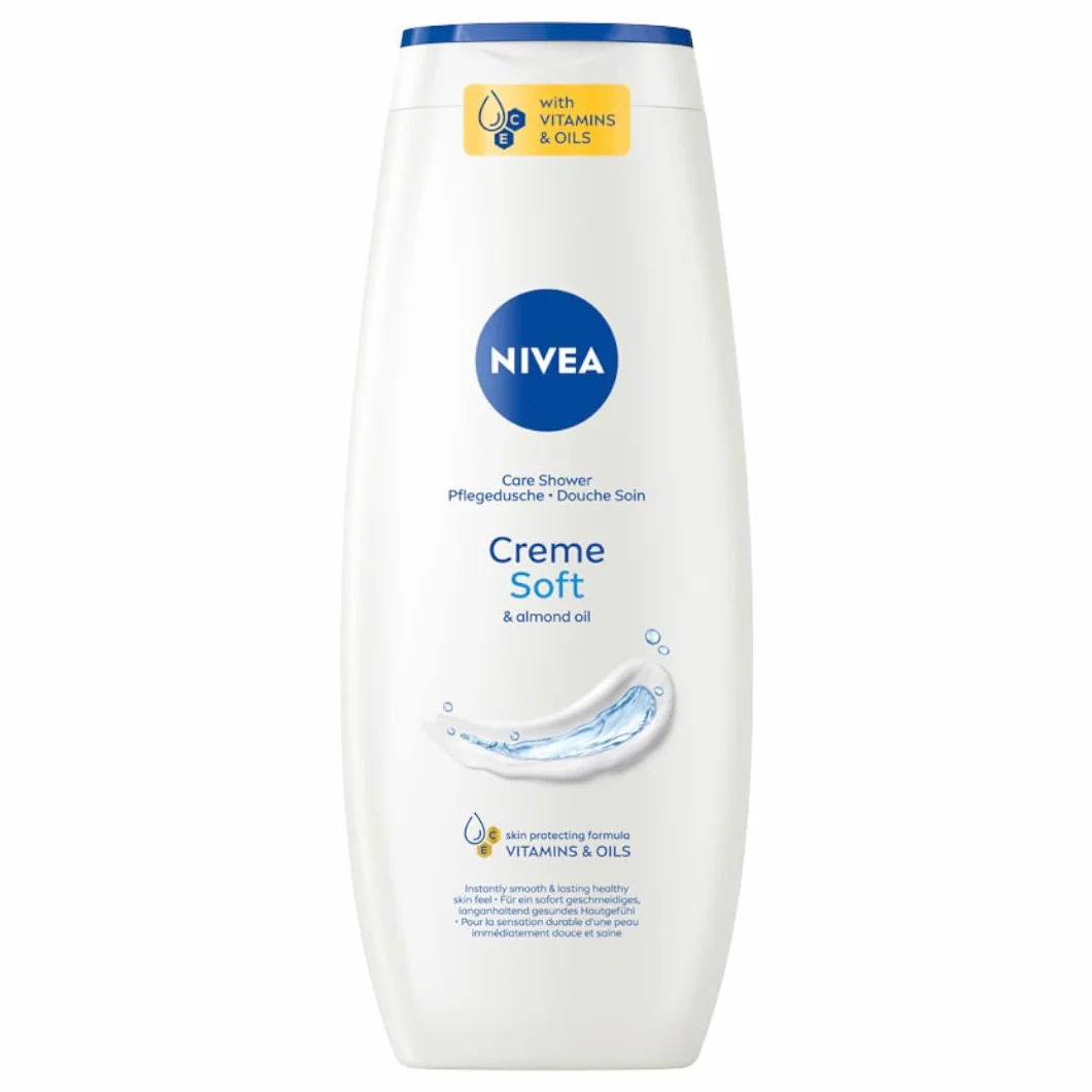 NIVEA Creme Soft Kremowy żel pod prysznic z olejkiem migdałowym 500 ml