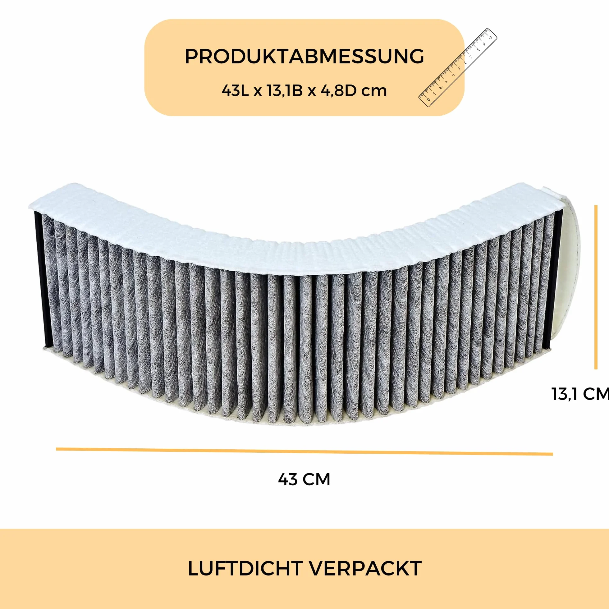 Kompatybilny filtr zamienny do Bora Pure – kompatybilny z PUAKF, Puru, Pure X – filtr z węglem aktywnym z powłoką zapobiegającą rybom – Made in Germany