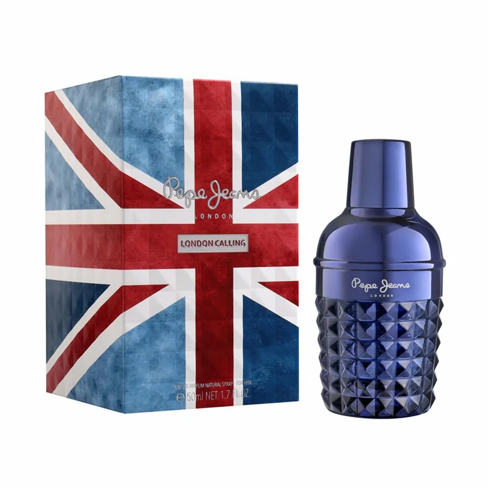 Pepe Jeans London Calling For Him Perfumy męskie Woda perfumowana 50 ml Zapach Fougère, aromatyczny owocowy prezent dla mężczyzn