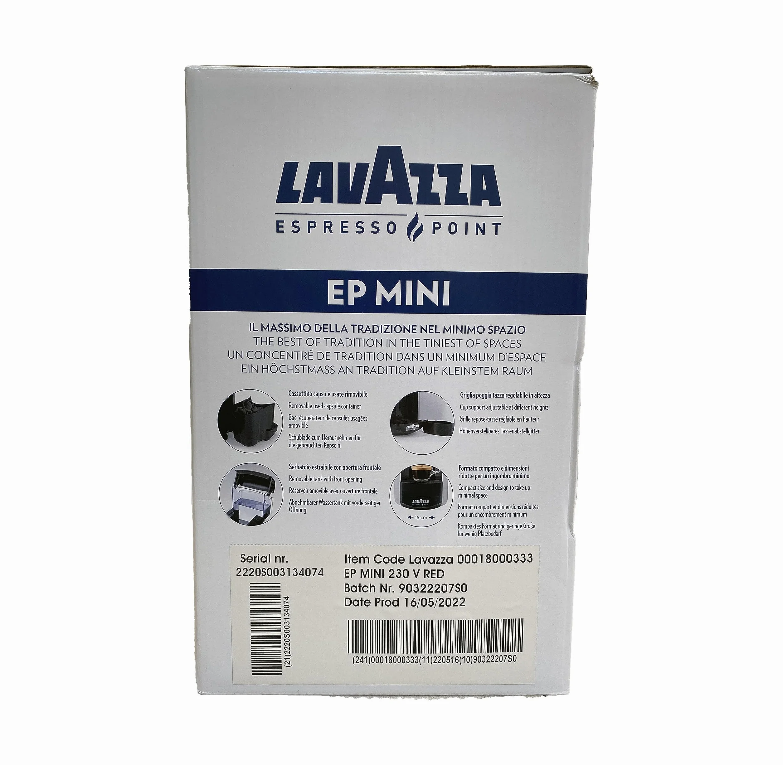 Lavazza - Ekspres do kawy espresso Point Lavazza EP Mini, różne kolory