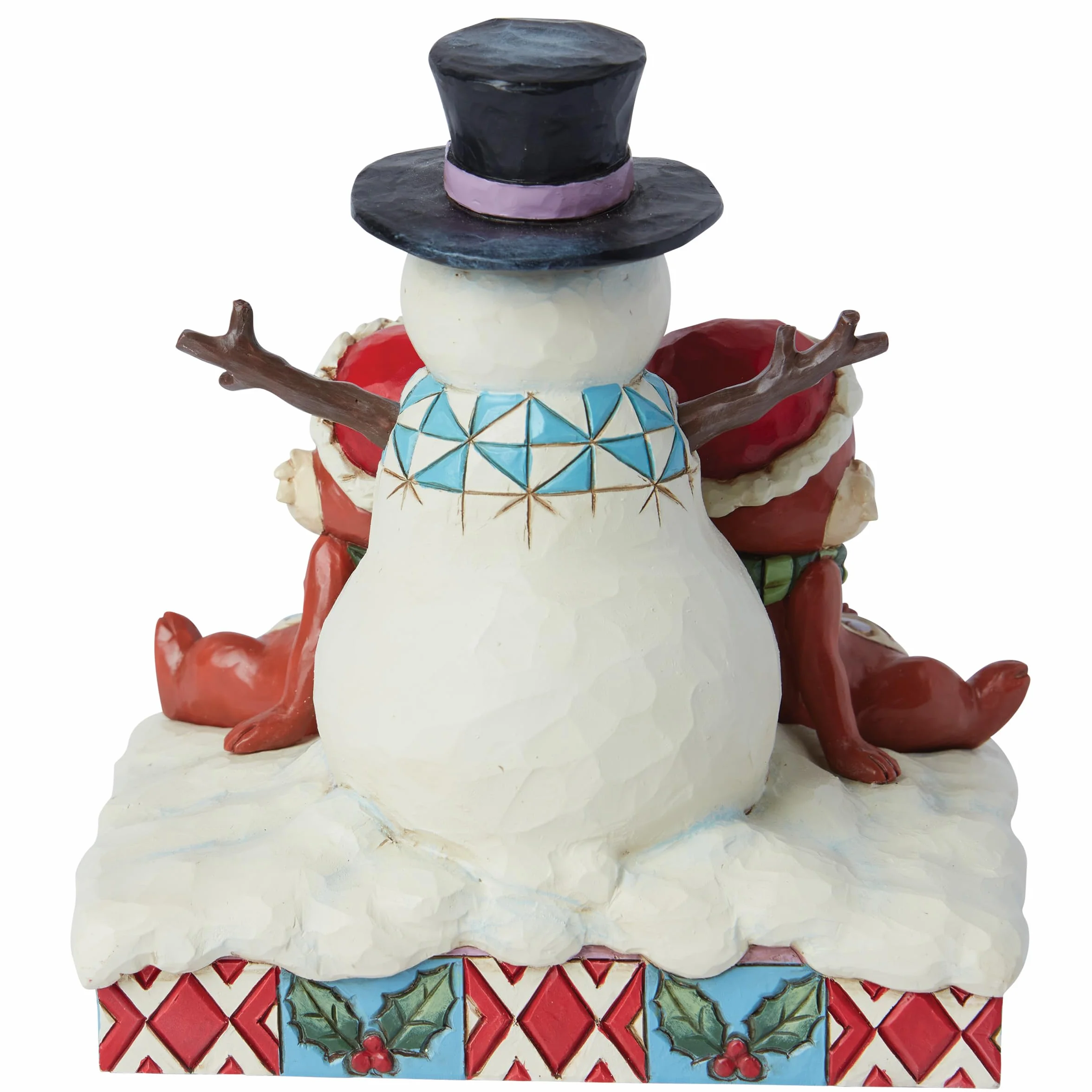 Enesco Figurka bałwana Jim Shore Chip & Dale