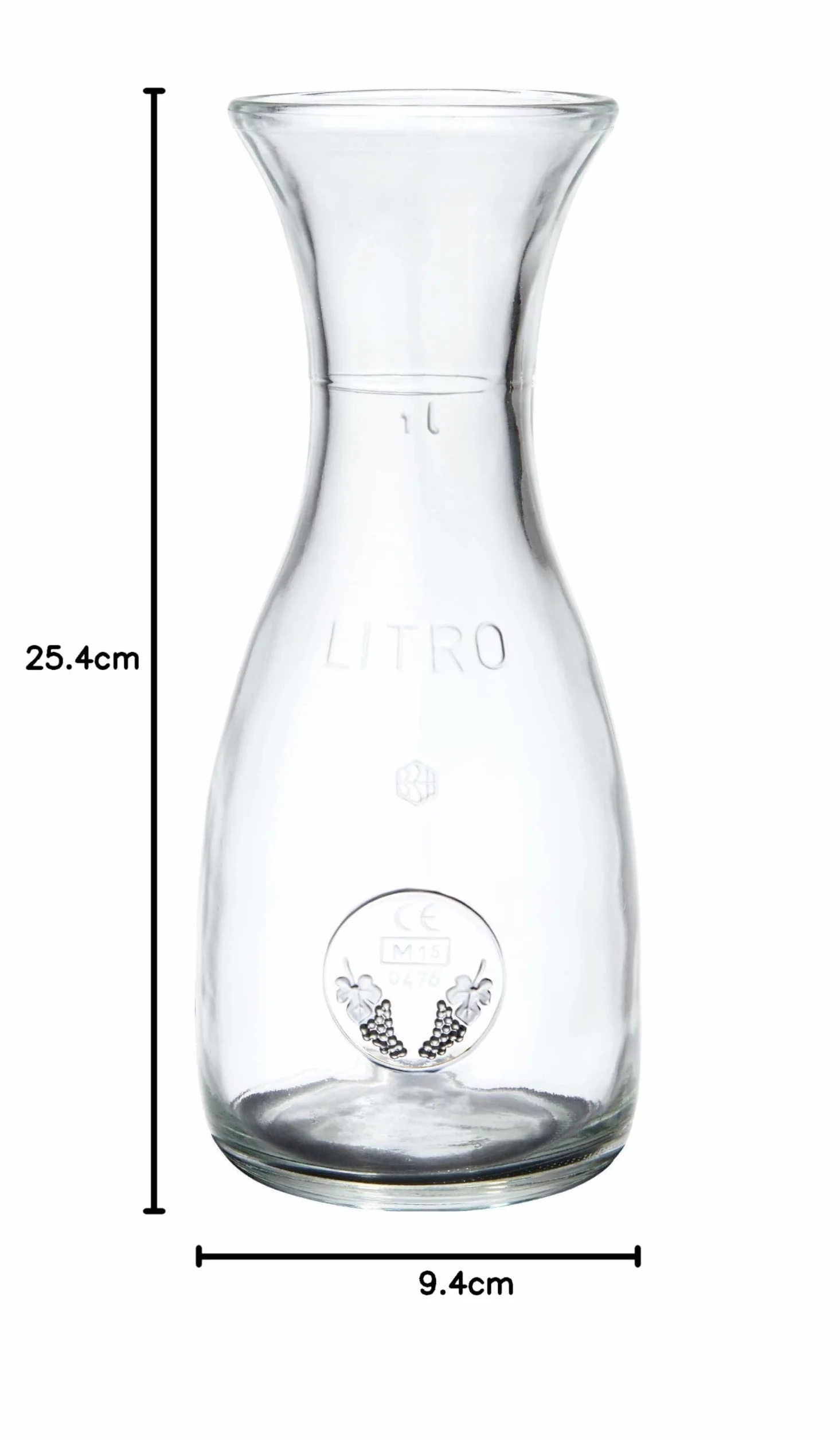 VINO karafka 1000 ml Ø 10 cm