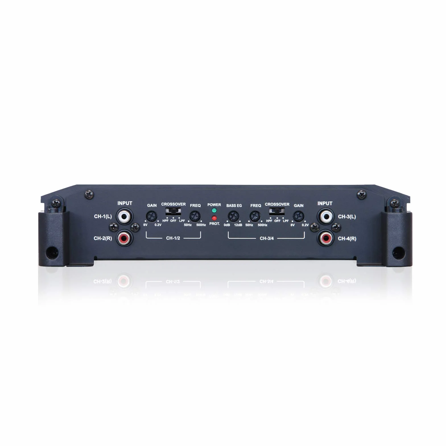 Alpine Electronics BBX-F1200 Wzmacniacz 4-kanałowy, Czarny, 600 W