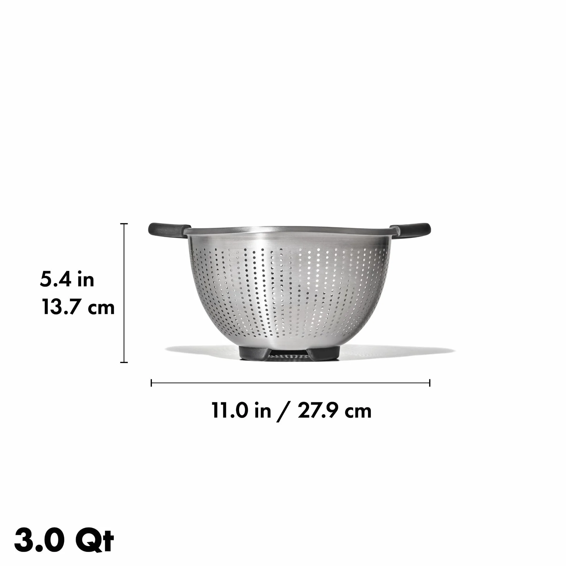 OXO Good Grips Durszlak ze stali nierdzewnej 2,8 l