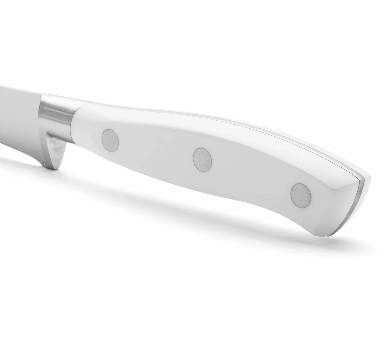 ARCOS Nożyce do krojenia Forged Nitrum stal 250 mm Ergonomiczna rękojeść POM Seria Riviera Blanc