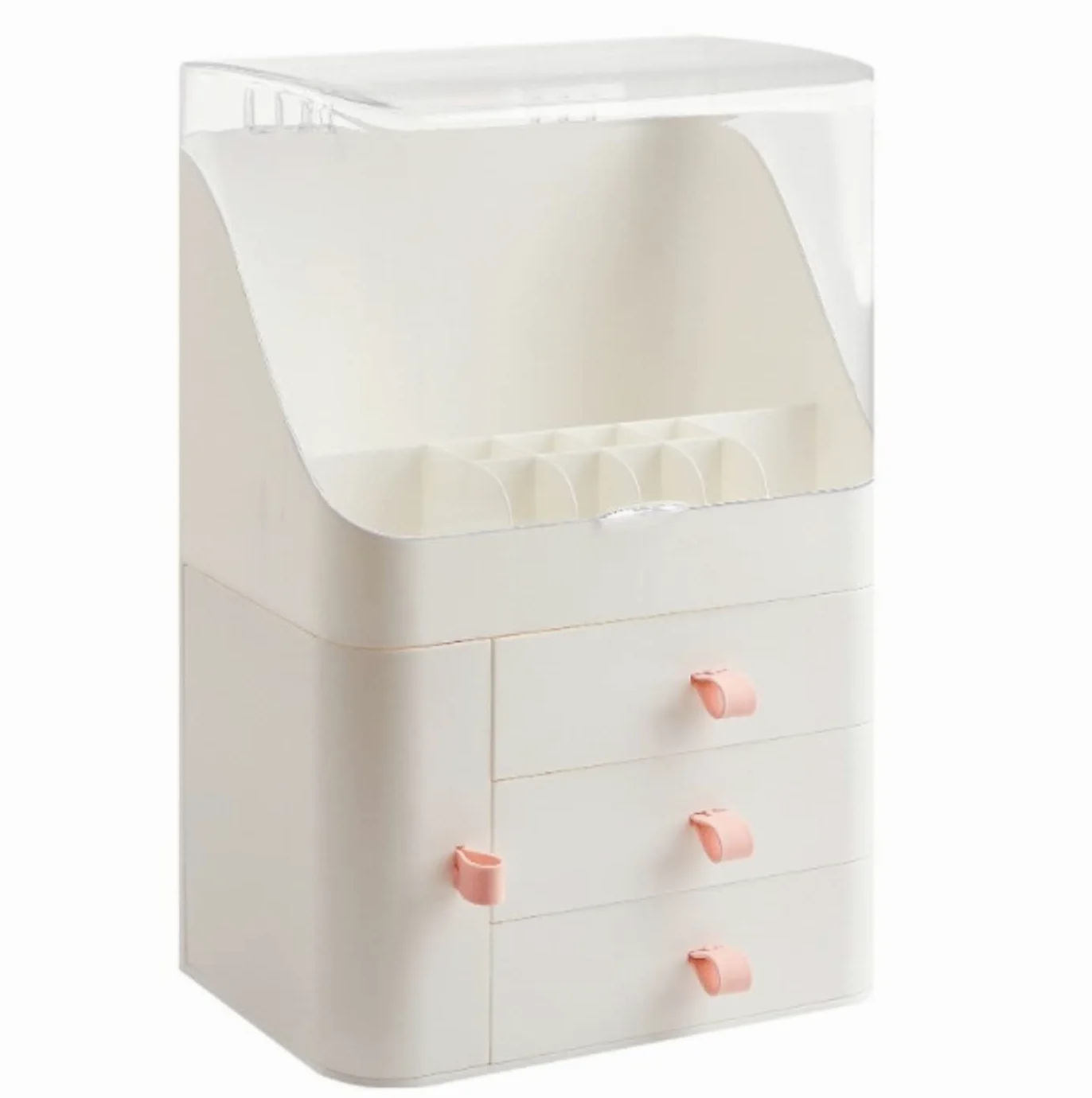 Przechowywania Kosmetyków Organizer na Kosmetyki Plastikowe Pudełko Do Przechowywania Kosmetyków Pulpit Toaletka Pędzel Do Makijażu Szminka Półka Wykończeniowa Organizer do Makijażu Stojak na Kosmetyk