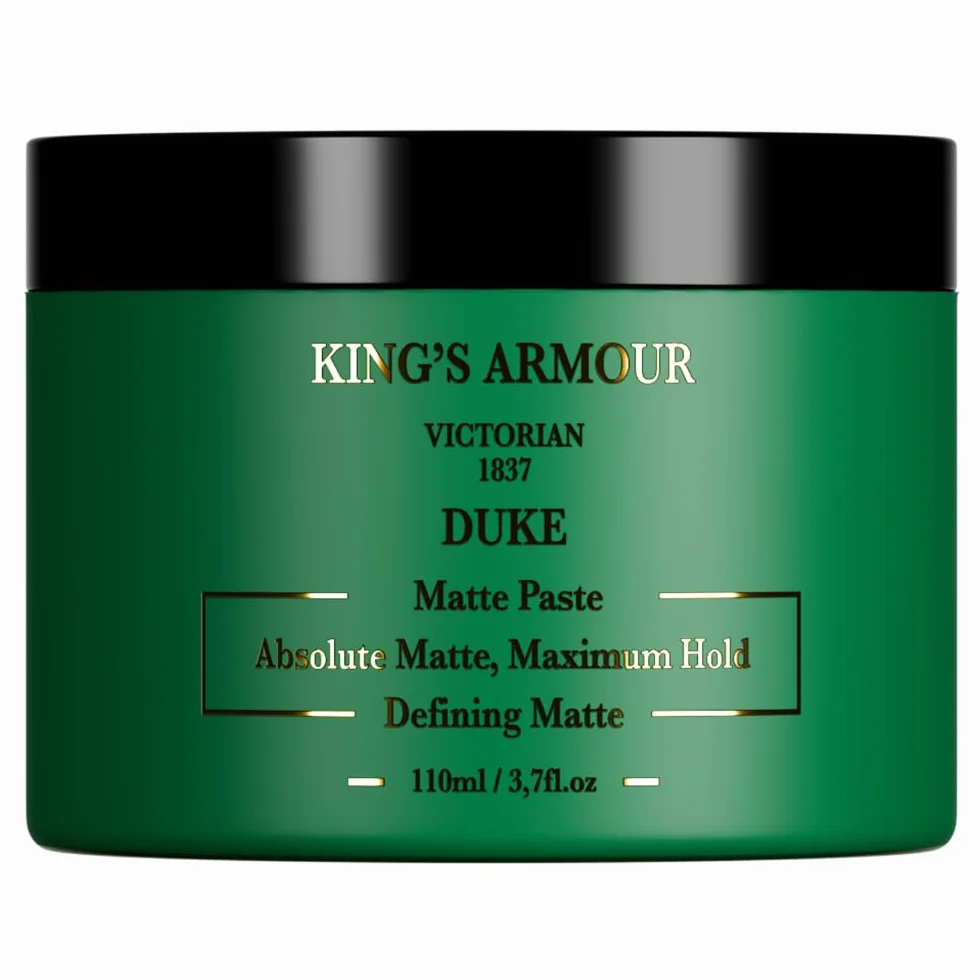 King's Armour DUKE Matte Pasta – Absolute Matte, Maximum Hold – 110 ml