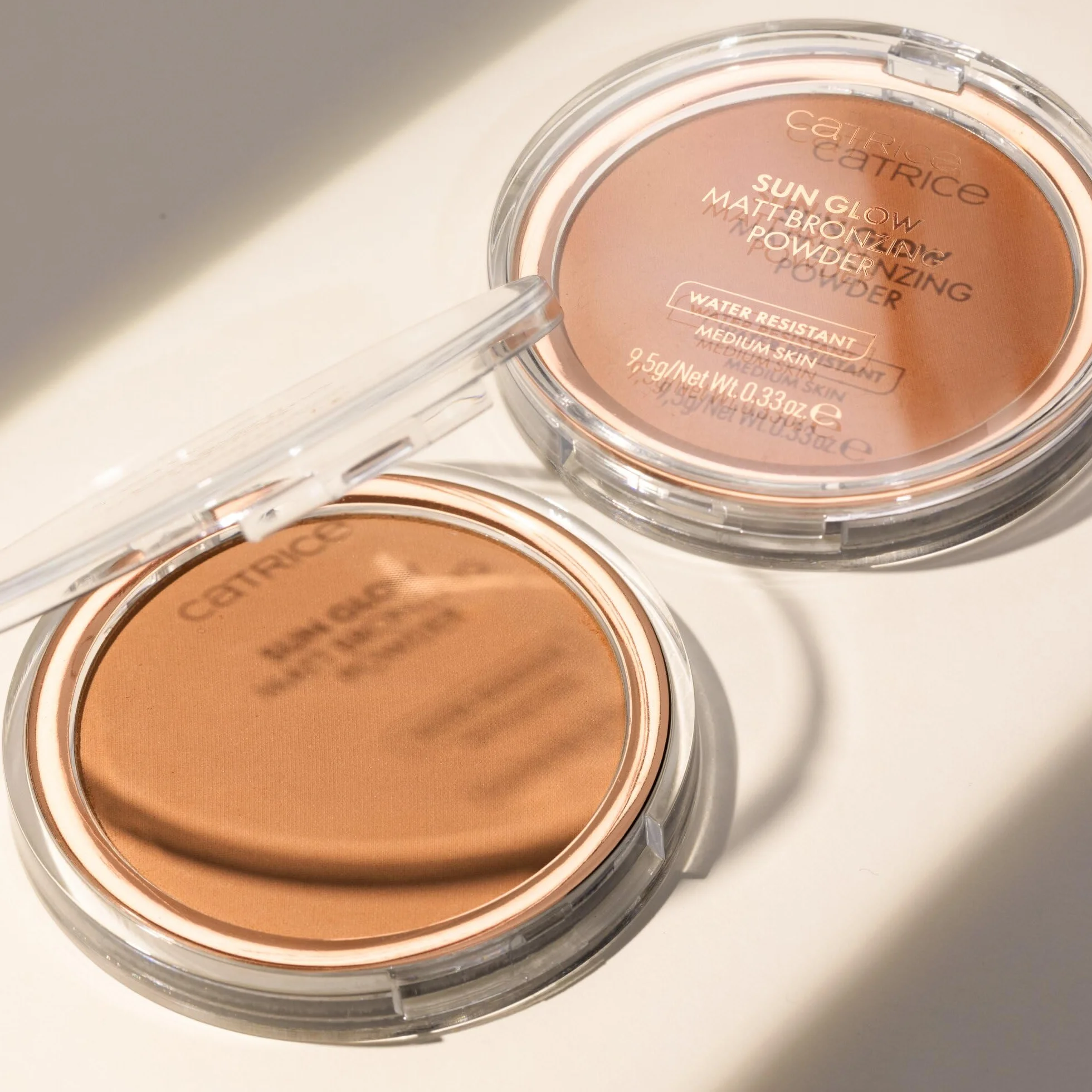 Catrice Matowy puder brązujący Sun Glow, matujący, matowy (9.5g)