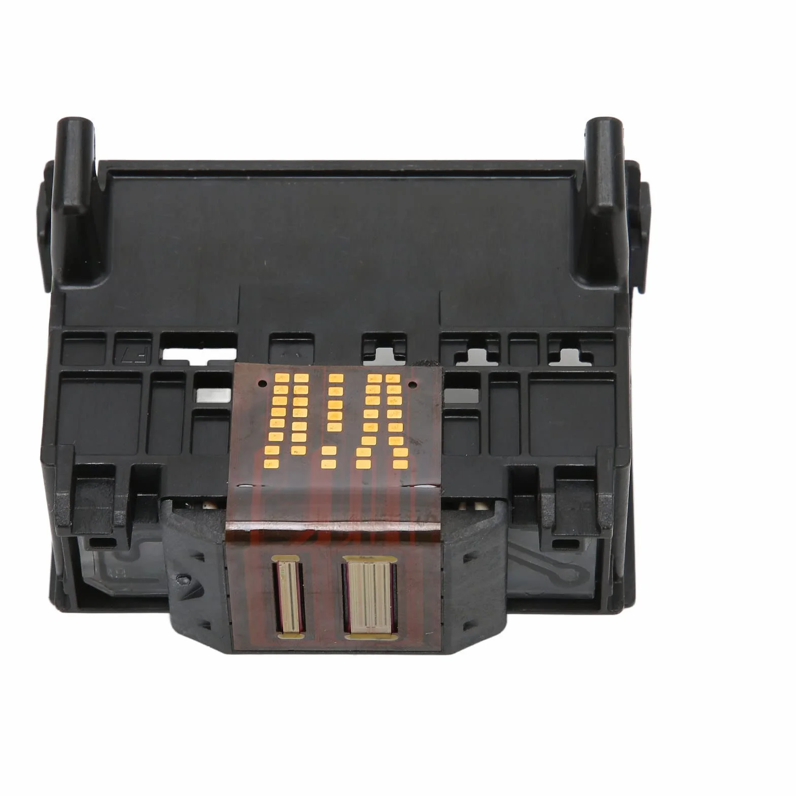 Acouto Głowica drukująca z 4 gniazdami do OfficeJet Pro 6000 7000 6500 6500A 7500A zamiennik głowicy drukującej przezroczysty nadruk ABS nadruk 4 gniazda głowicy drukującej zamiennik głowicy