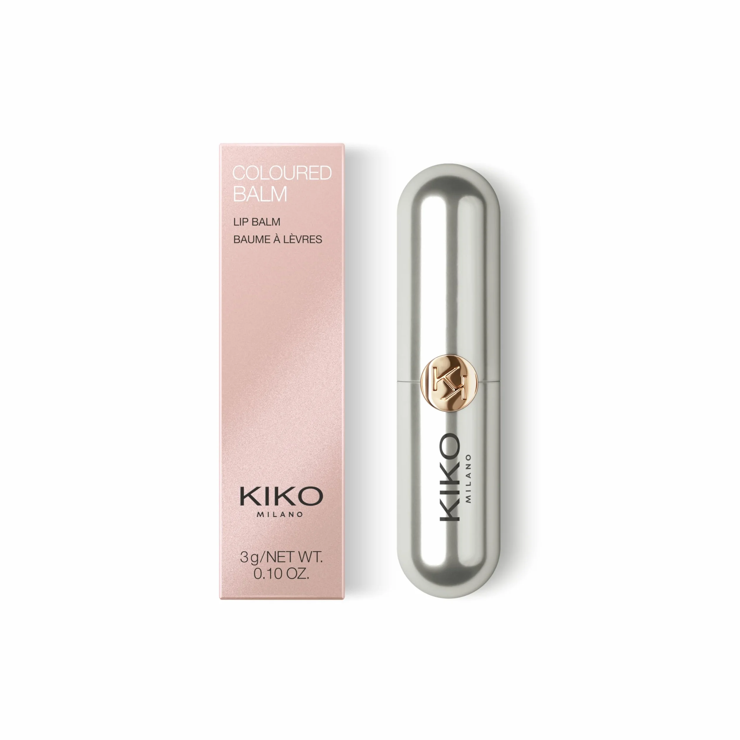 KIKO Milano Coloured Balm 02 Vanilla Kolorowy balsam nawilżający