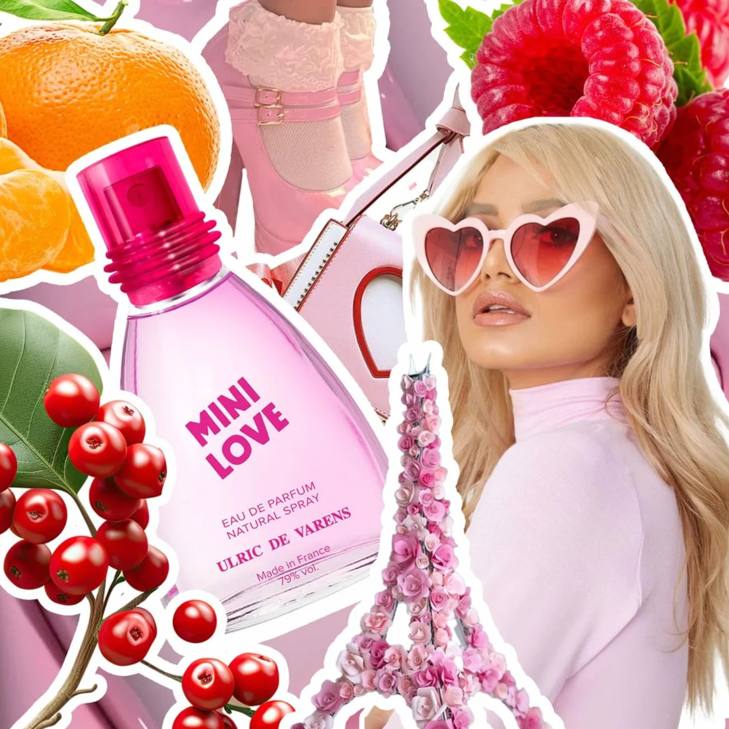 Love fragances Ulric de Varens Paris Mini Love Eau de Perfume 25ml Vapo. + Eau De perfume 20ml Vapo