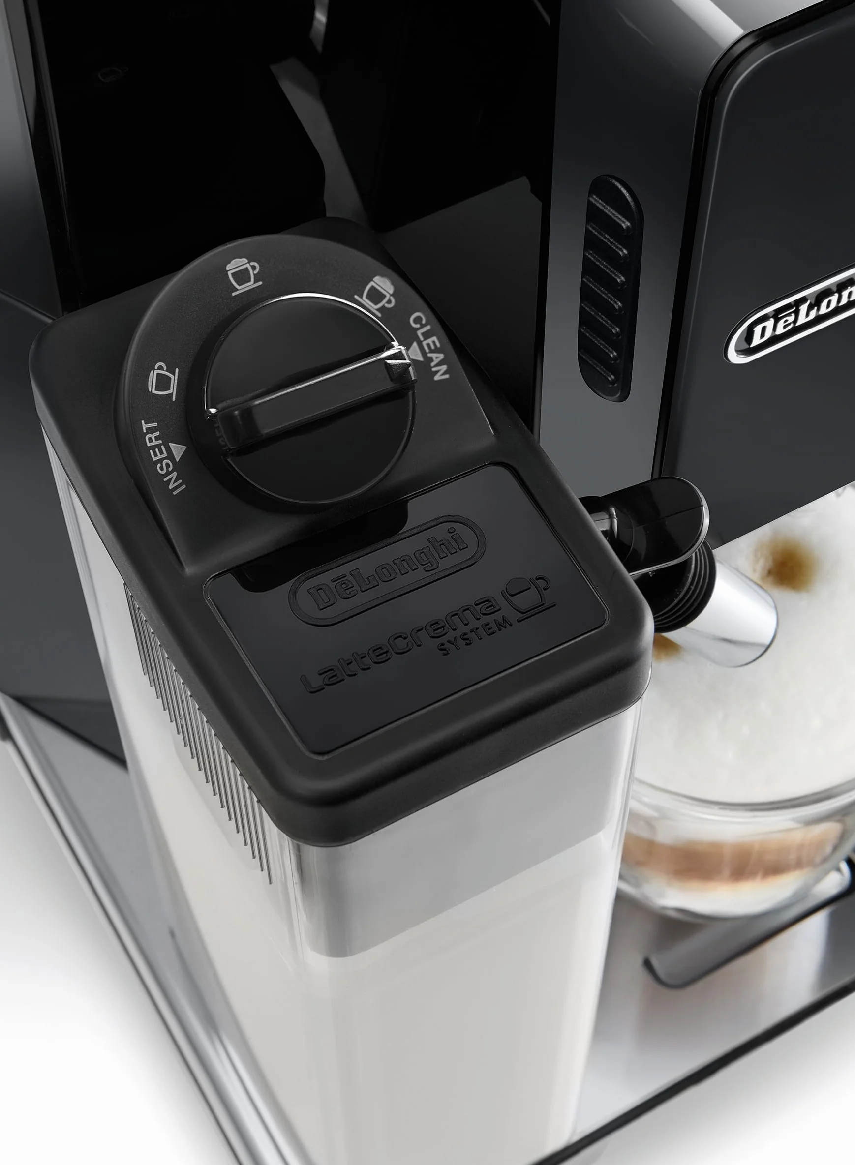 De'Longhi ECAM 44.666.B ELETTA Cappuccino, czarny wysoki połysk
