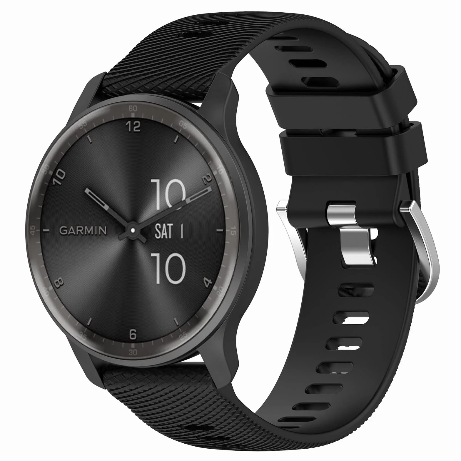 INF Pasek silikonowy z szybkozłączką 22 mm do Garmin Forerunner 265/255 / Venu 2