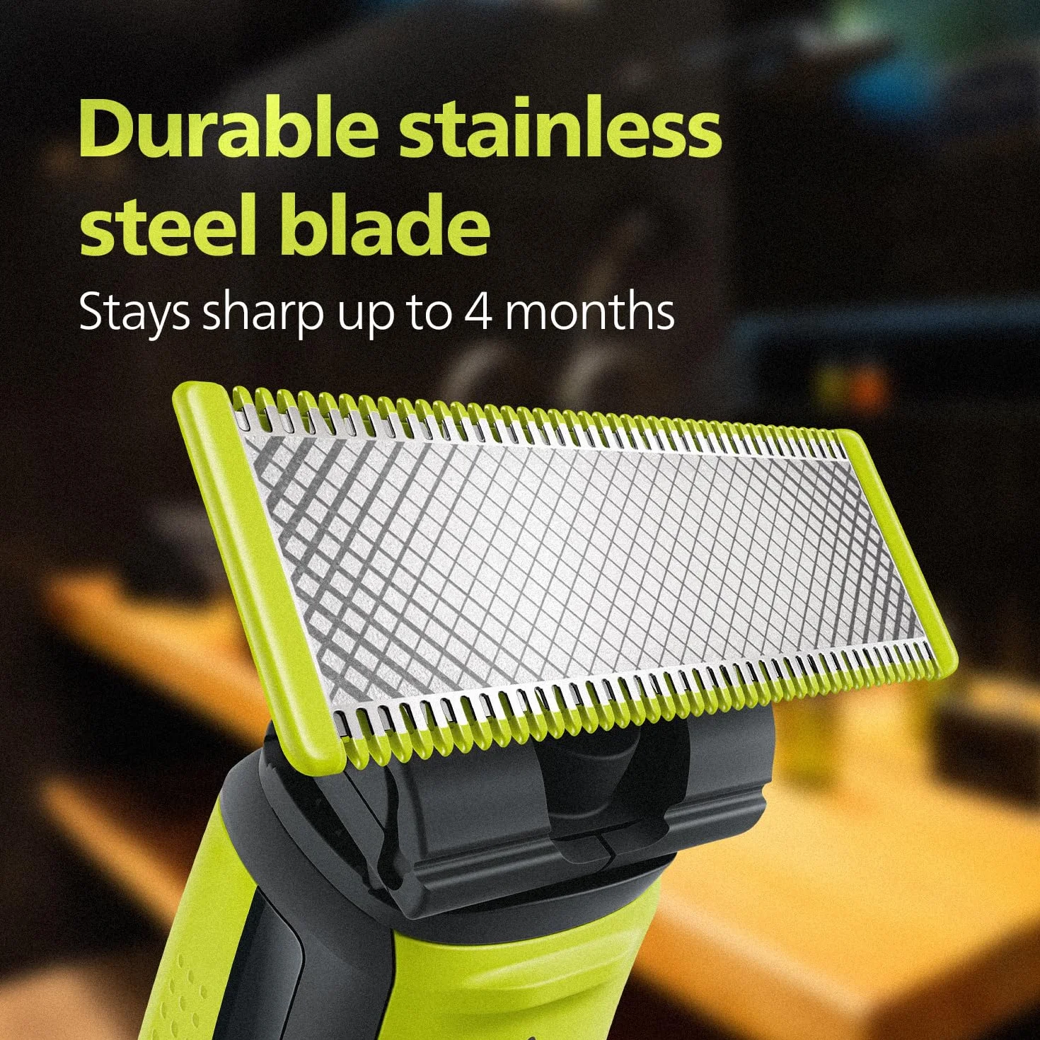 Philips Oneblade wymienne ostrze, 2 wymienne ostrza, Qp220/51 (limonkowe)