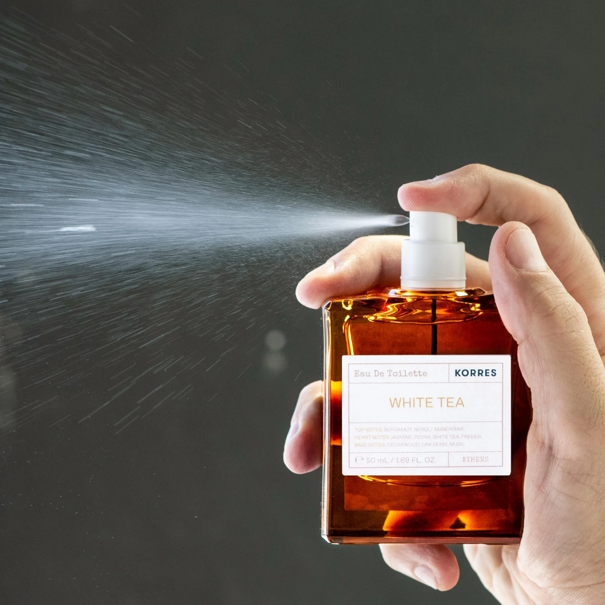 KORRES Woda toaletowa dla kobiet, testowana dermatologicznie i wegańska, 50 ml