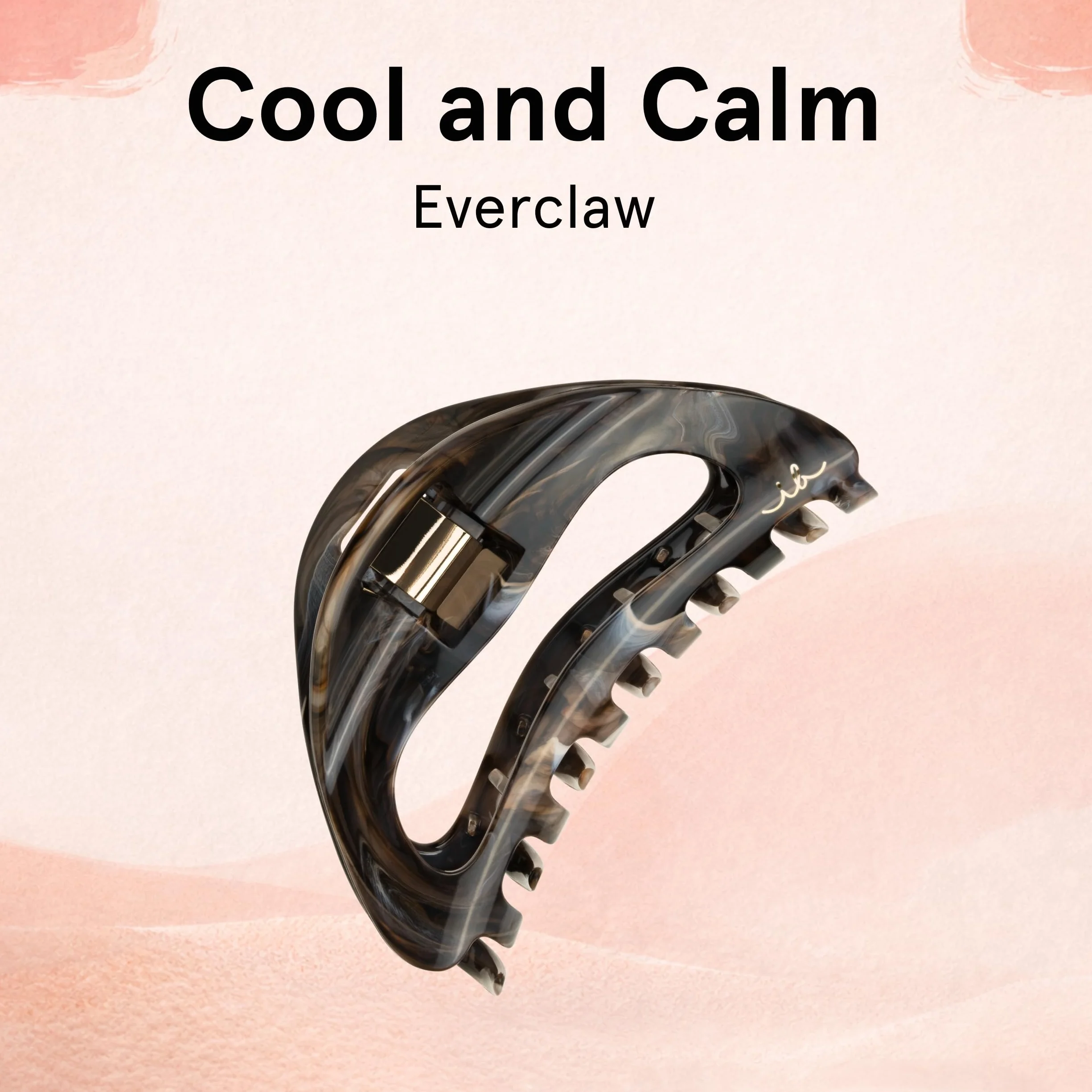 invisibobble Everclaw L Cool & Calm (1 sztuka) duża spinka do włosów – spinka do włosów