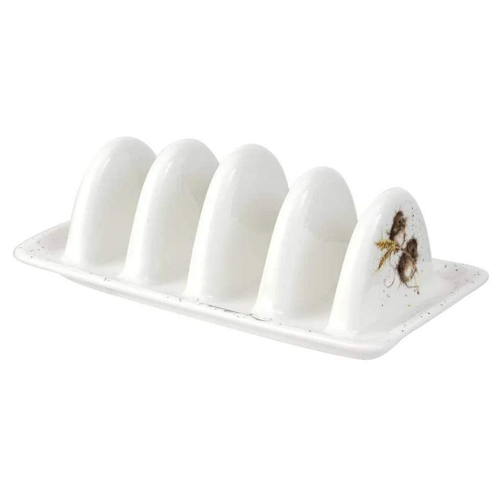 RW WN4089-XL Royal Worcester Wrendale Chiny stojak na tosty, wzór myszy, ceramiczny