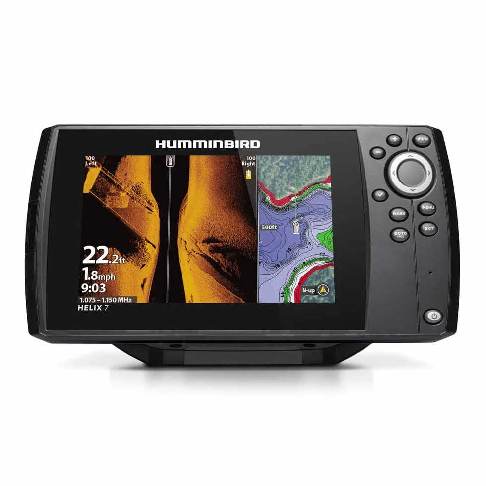 HUMMINBIRD Unisex Adult NS-622 Helix 7X MSI GPS G3, wielokolorowa