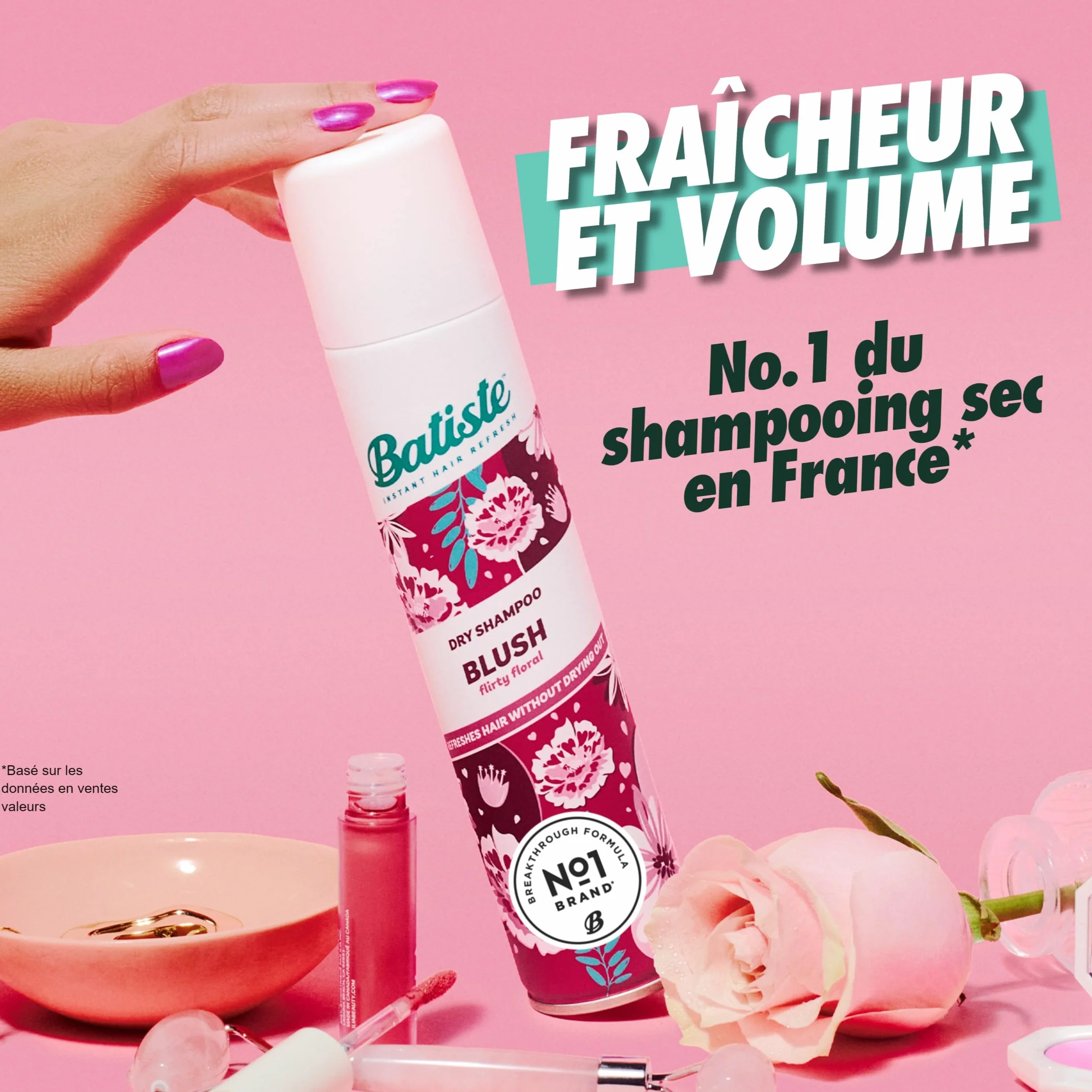 Batiste Blush Suchy Szampon, 50 ml