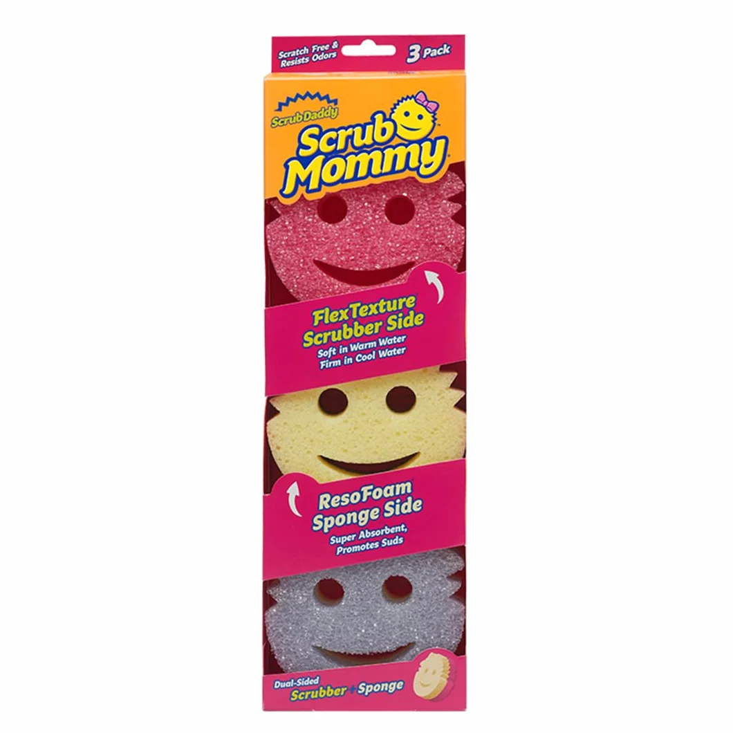 Scrub Daddy SMM3 Gąbka do Naczyń, 3 sztuki