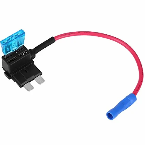 5 szt. adapter bezpiecznikowy do samochodu z uchwytem, automatyczny adapter z bezpiecznikiem, 15 A (standardowy)
