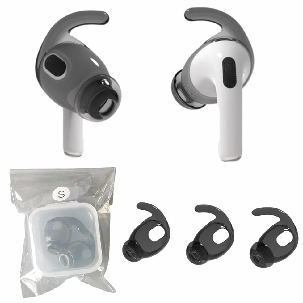 1 para silikonowych etui ochronnych do AirPods 4 ultra cienkie słuchawki wymienne etui ochronne na końcówki douszne akcesoria