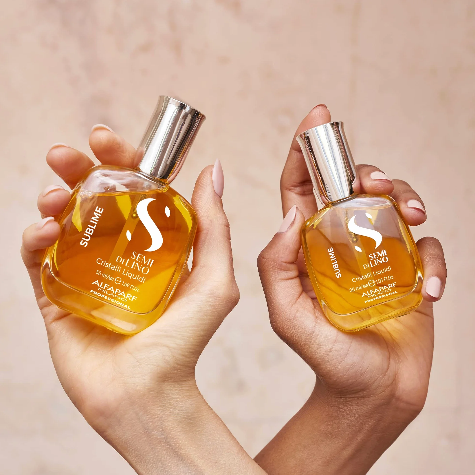 ALFAPARF SEMI DI LINO SUBLIME Cristalli Liquidi Płynne kryształki do włosów 50ml