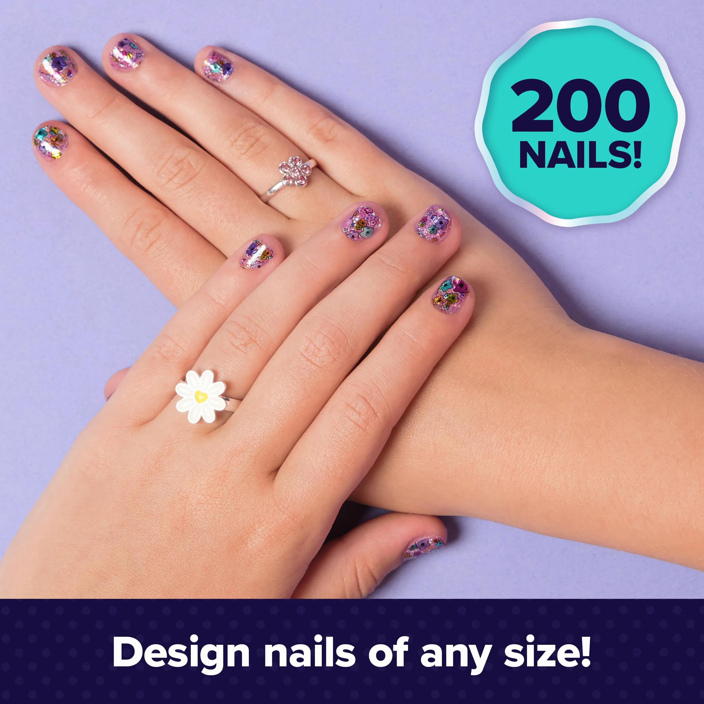 Cool MAKER Go Glam Studio paznokci – do stylowych paznokci z motywami, łatwe lakierowanie i drukowanie, dla dzieci od 7 lat