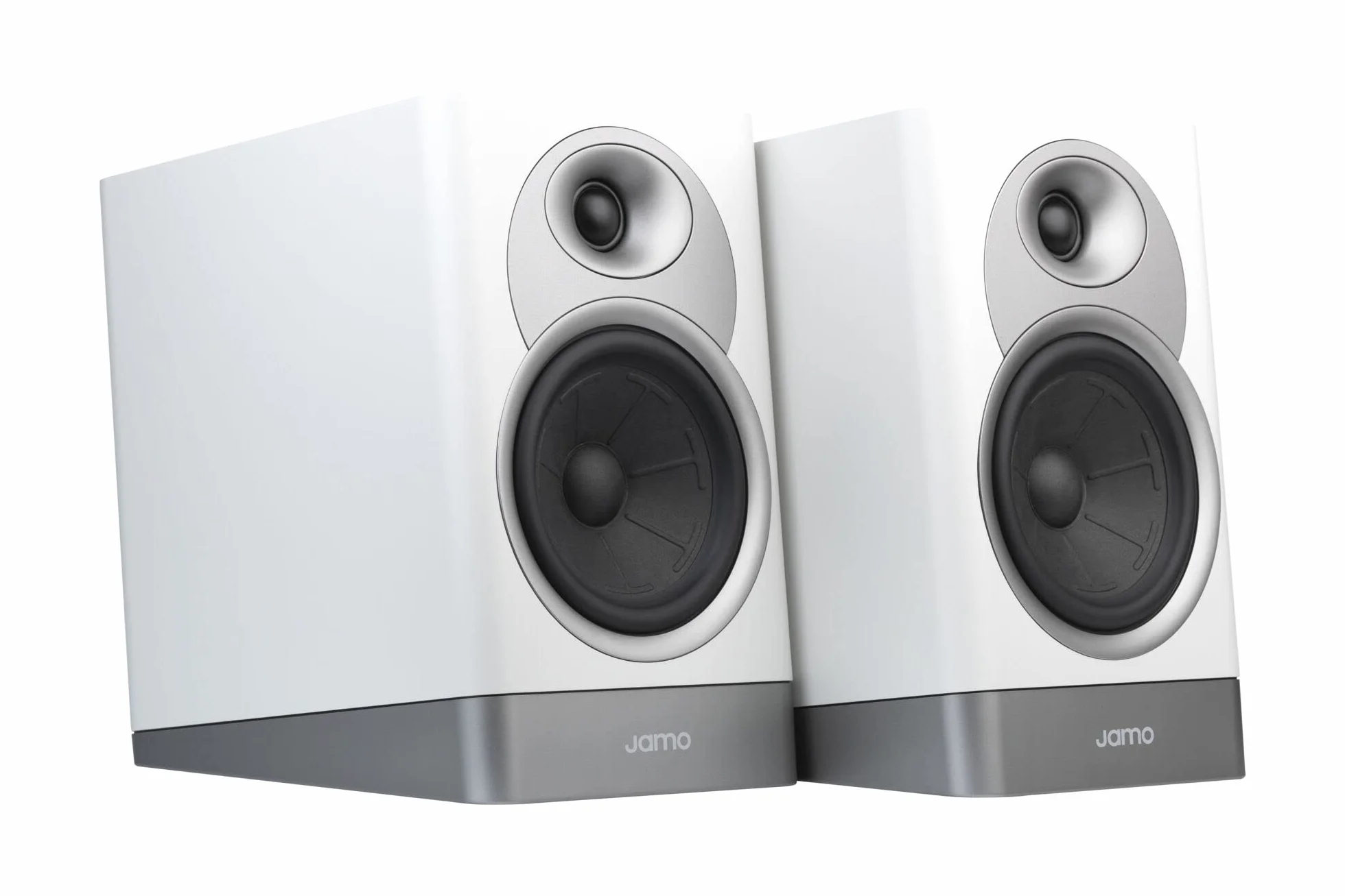 Jamo S7-15B Pair of Bookshelf Speakers Grey Cloud Głośnik z półką niskotonową para 14 cm szary