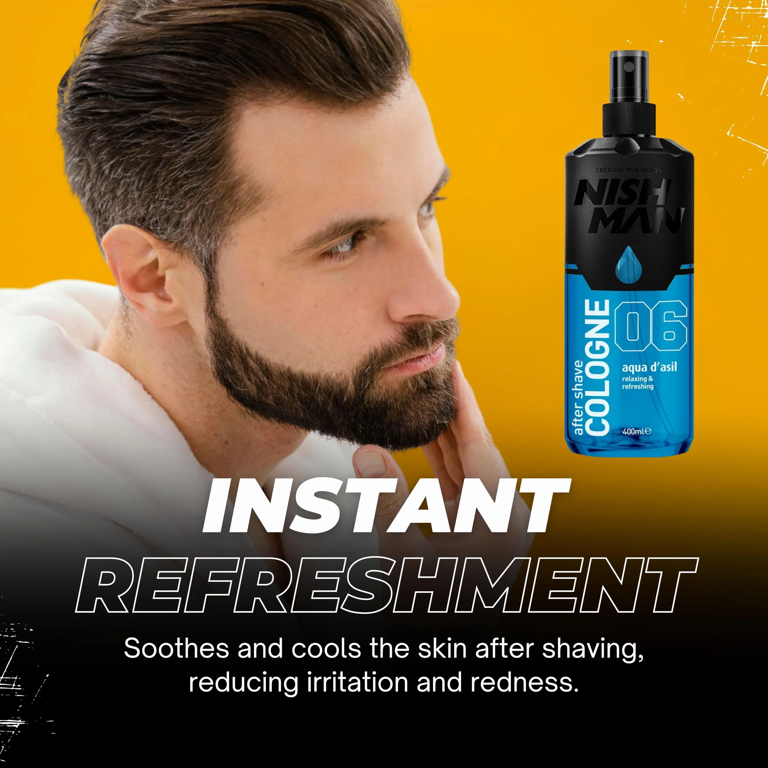 Nishman - 06 Aqua d'Asil - Aftershave, Woda po goleniu 400ml