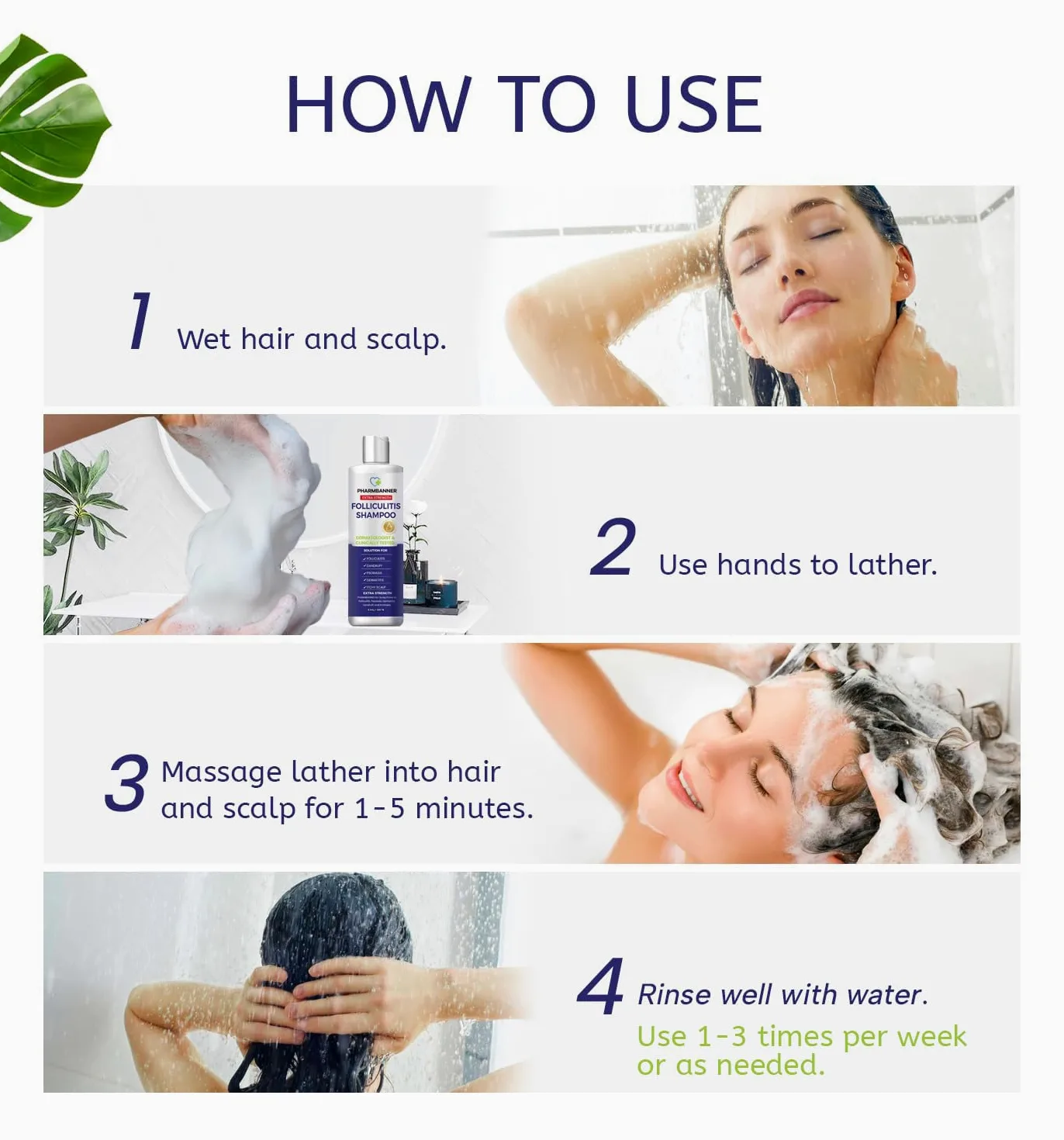 Szampon na zapalenie mieszków włosowych, Seborrheic Dermatitis Shampoo, szampon przeciw łupieżowi, szampon przeciwgrzybiczny, leczenie zapalenia mieszków włosowych, leczenie łupieżu, leczenie