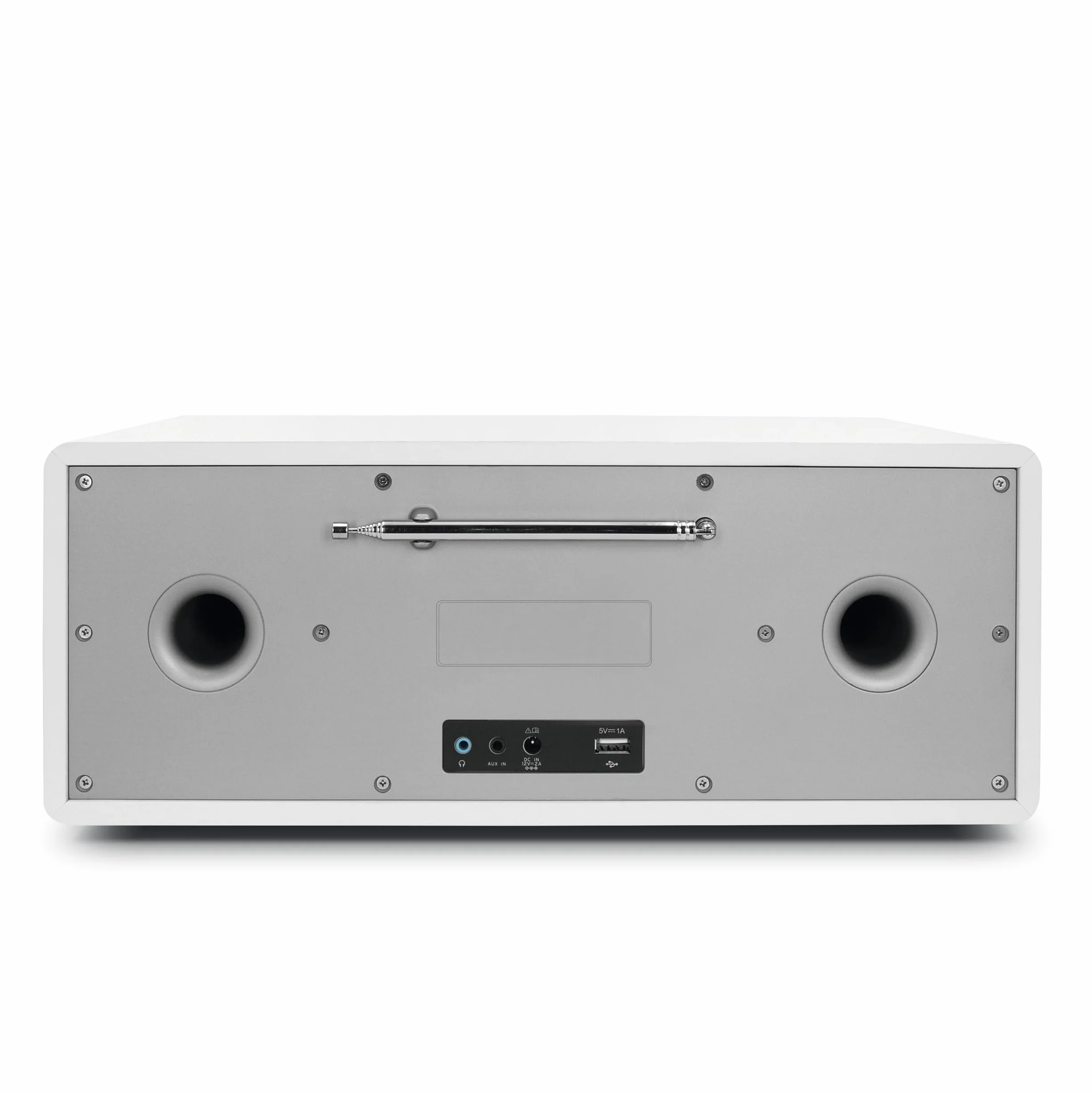 TechniSat DIGITRADIO 451 CD IR – radio internetowe z odtwarzaczem CD (DAB+, UKW, stereo, AUXIN, Bluetooth Audiostreaming, Spotify, USB, funkcja ładowania, odtwarzanie MP3, Wi-Fi, 2 x 15 W), białe
