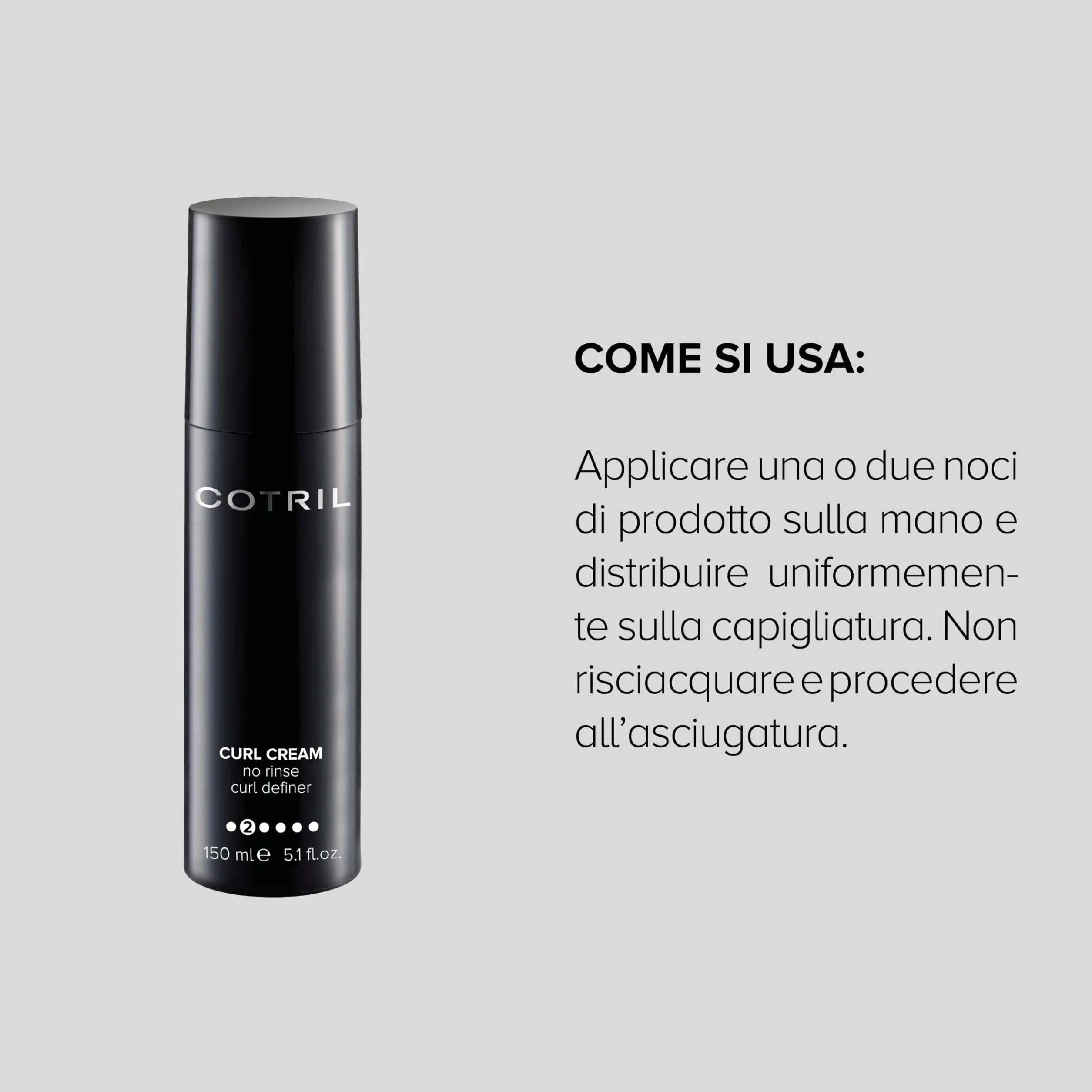 Cotril Creative Walk Styling Curl Cream 150ml - Krem definicji kręcone
