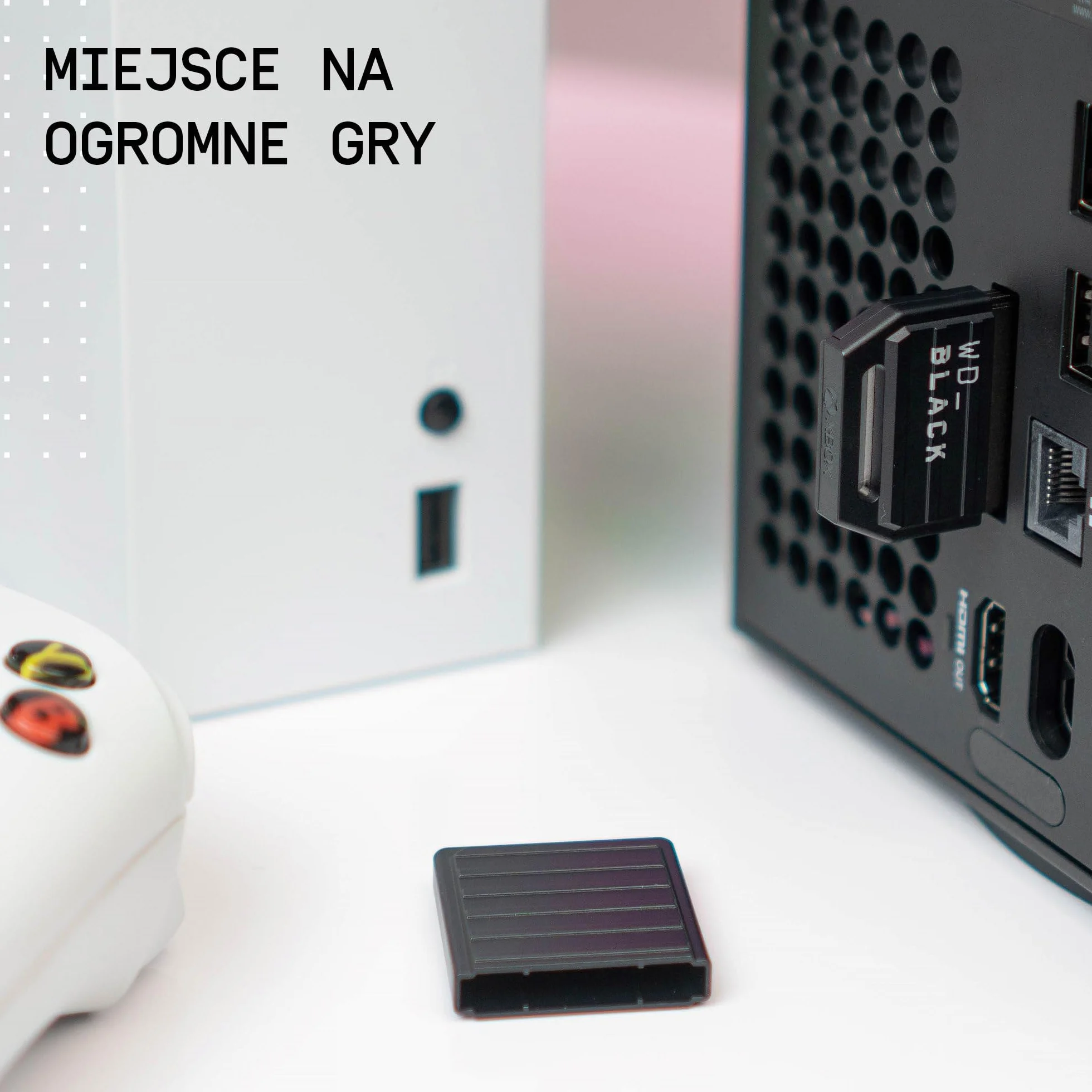 WD_BLACK C50 2TB Karta rozszerzeń dla konsoli Xbox, oficjalna licencja, Quick Resume, Xbox Velocity Architecture, z miesięczną subskrypcją Xbox Game Pass