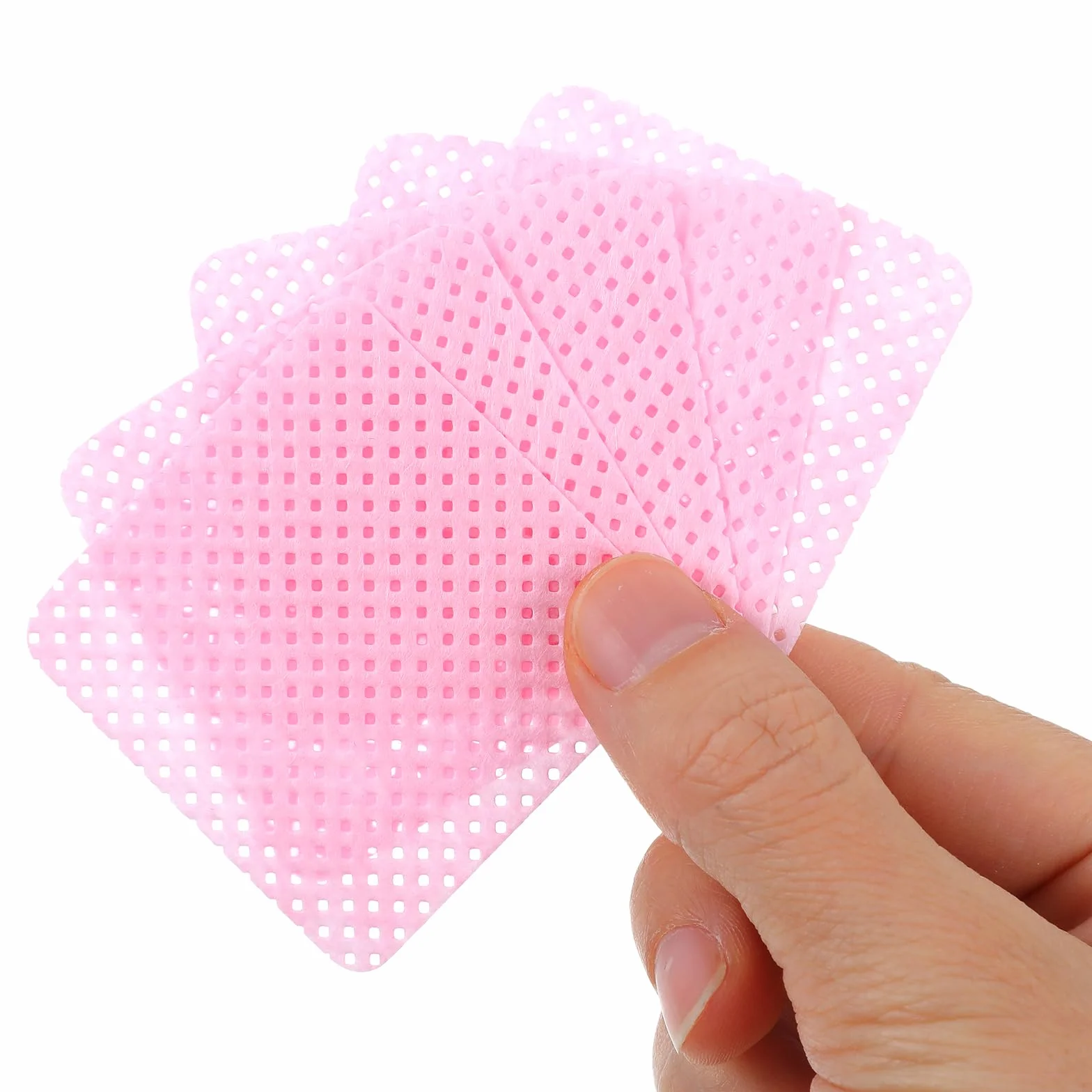 simarro 1000 sztuk niestrzępiących się wacików do paznokci, 5 x 5 cm, niepozostawiające kłaczków, zmywacze do paznokci, pady do wycierania paznokci, waciki do czyszczenia paznokci żelowych, manicure