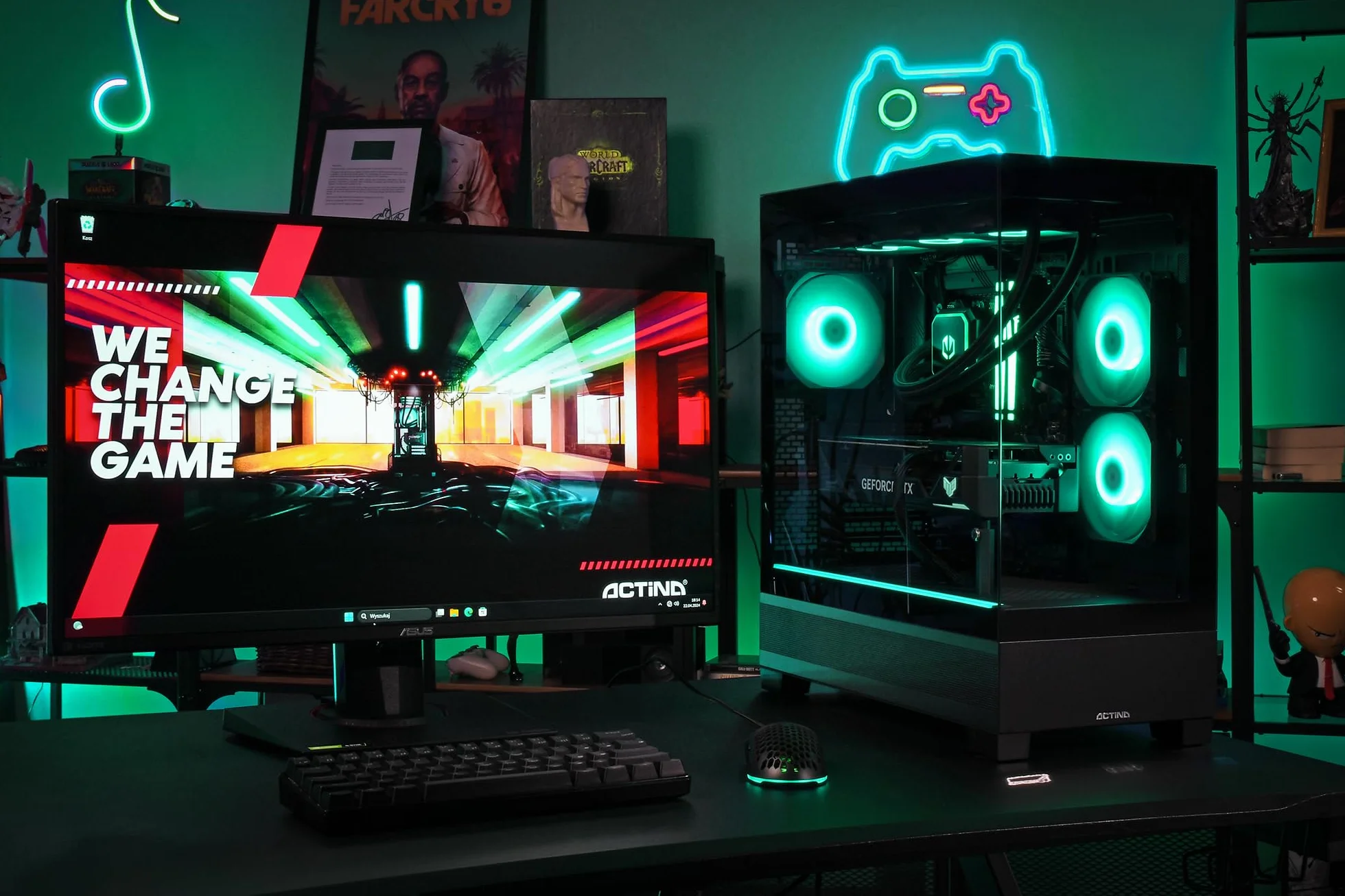 ACTINA VIEW 13600KF/32GB/1TB/RTX4070TIS/750W