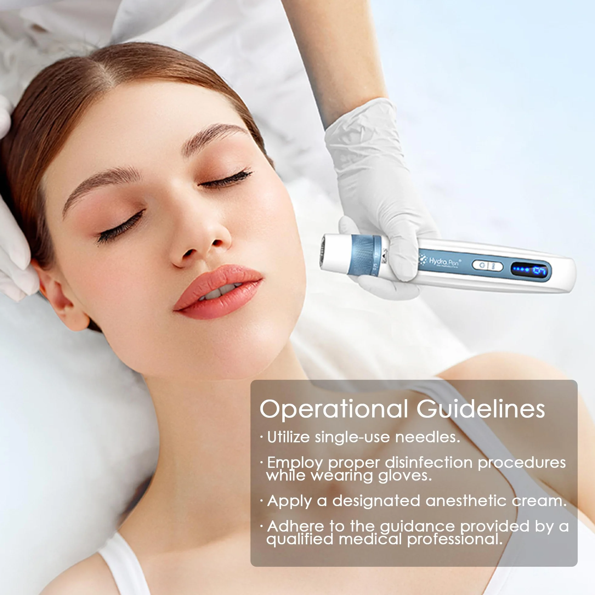 Nano-HS Nano-HS wymienne igły do pisaków mikroigłowych do aplikatora serum Hydra Pen H3 H5, autentyczne jednorazowe igły zastępcze, akcesoria do pielęgnacji skóry (Nano-HS, 15 szt.)